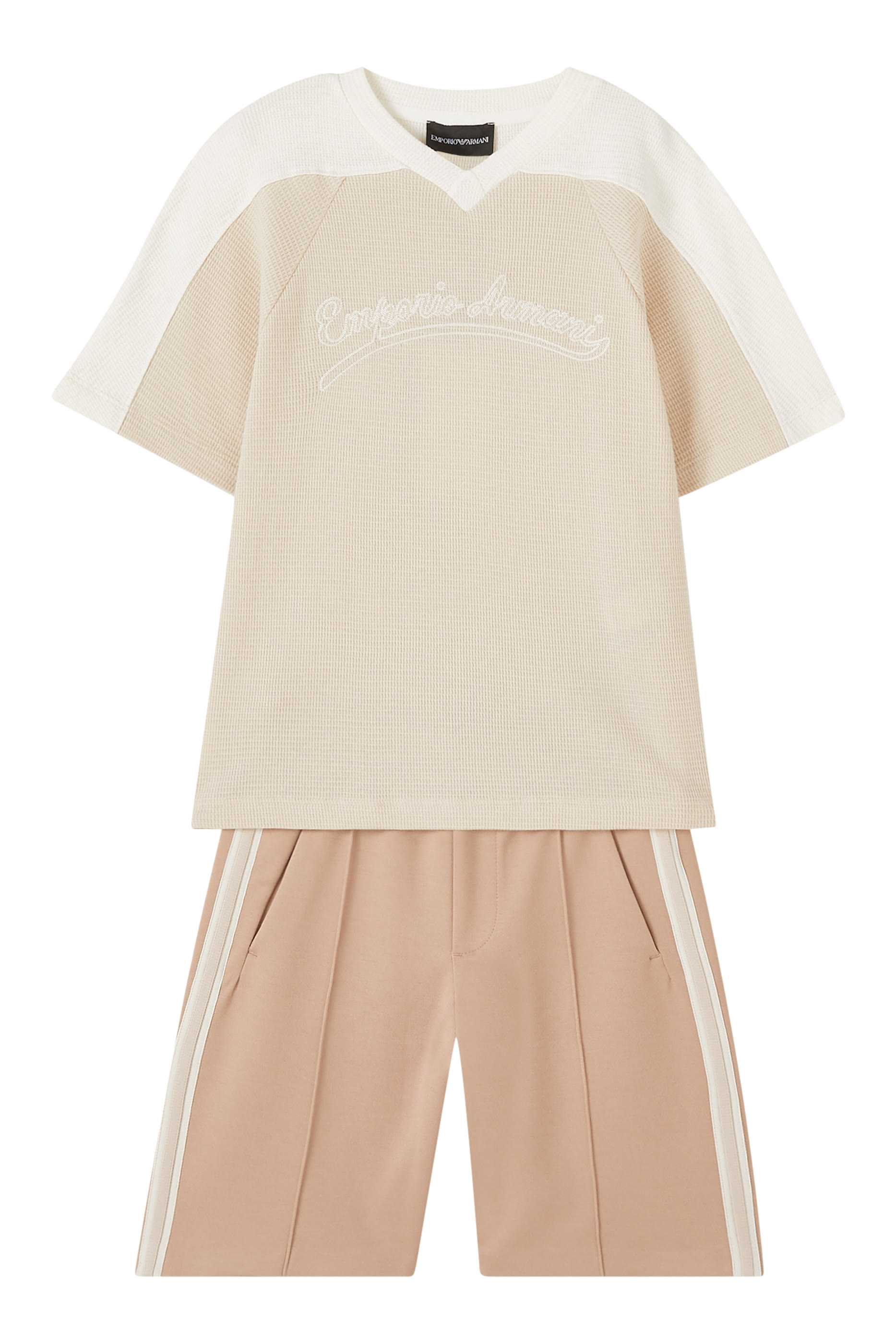 Kids Logo Front Seams Shorts