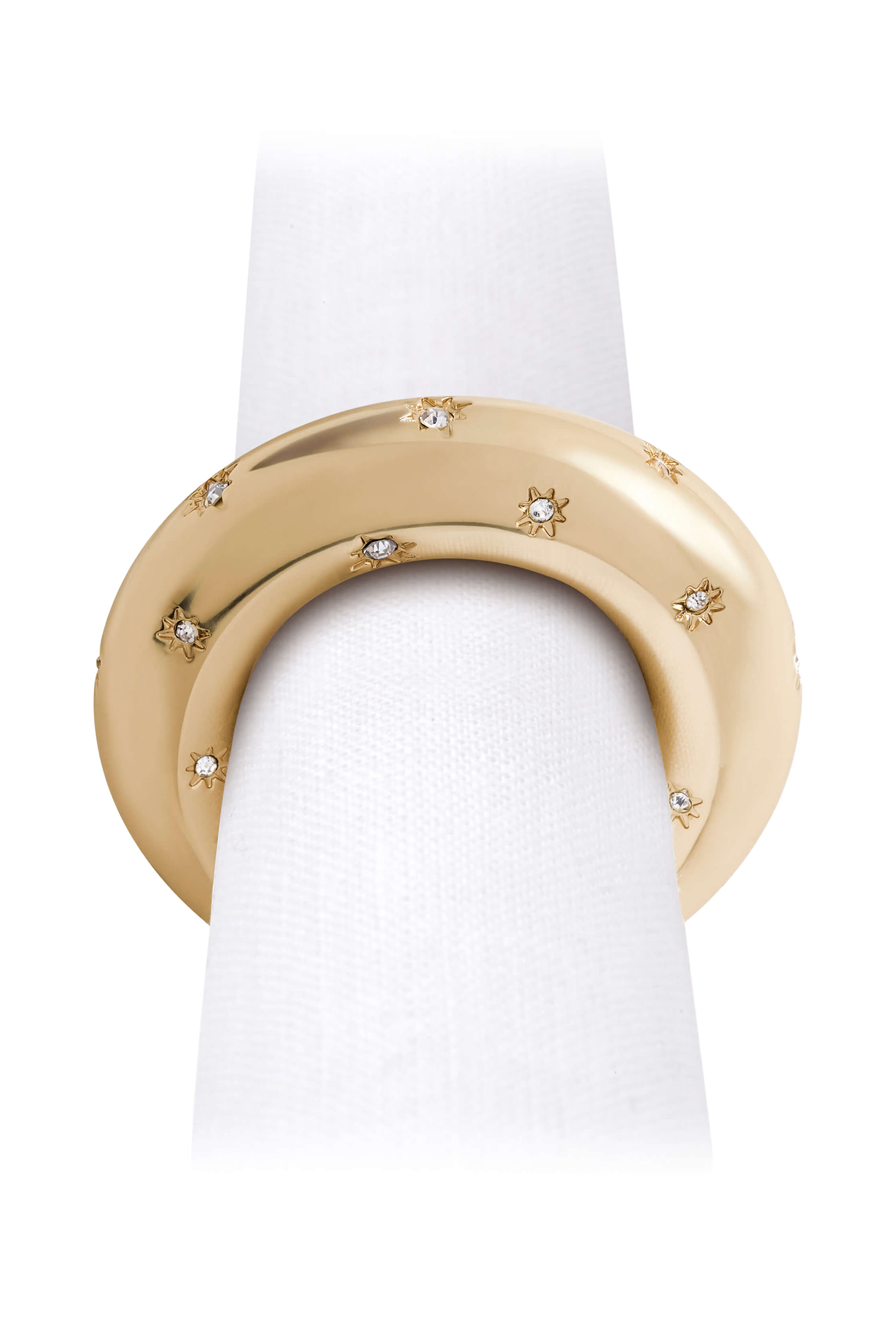 Star Swarovski Napkin Ring, Set of 4