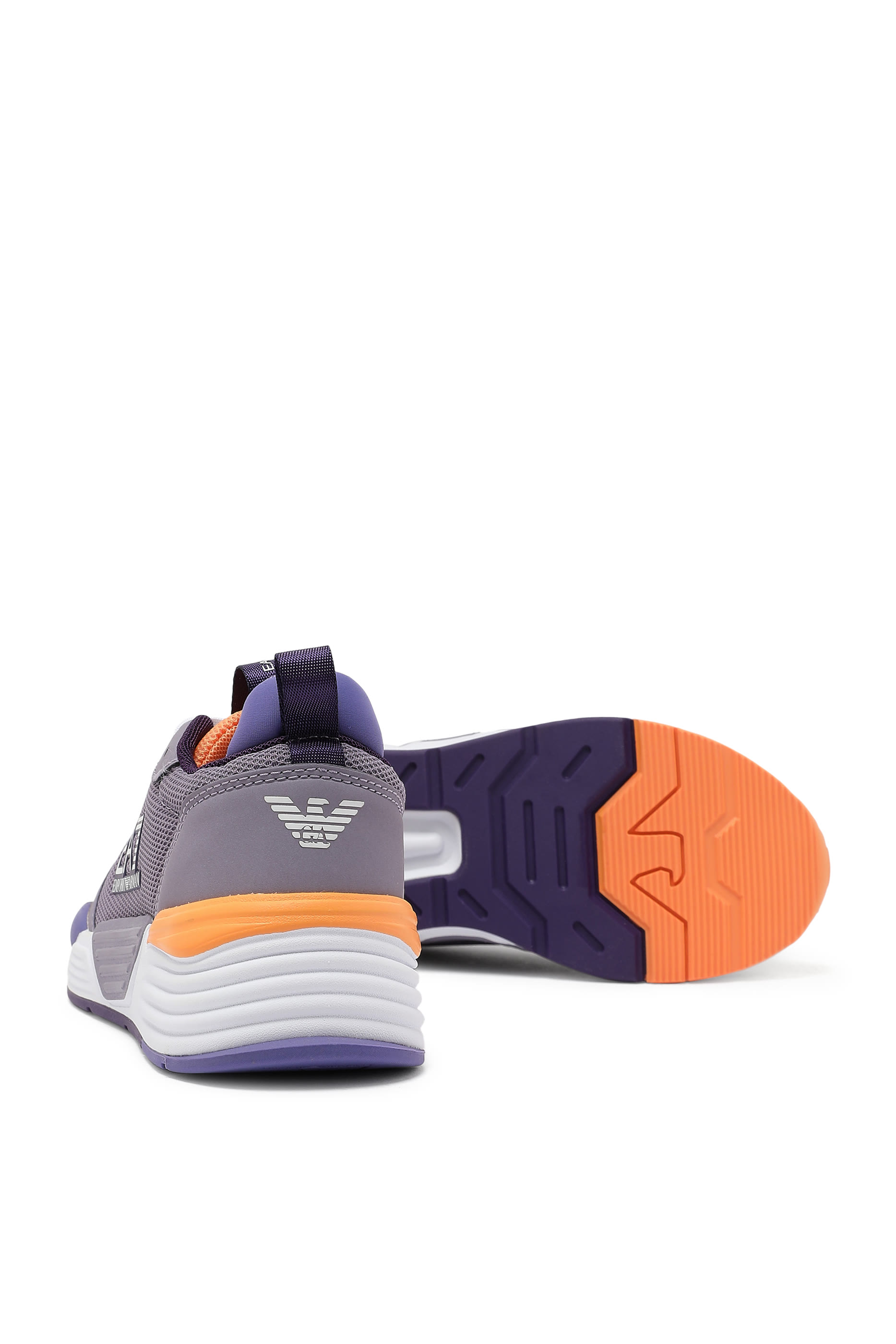 Kids EA7 Logo Sneakers