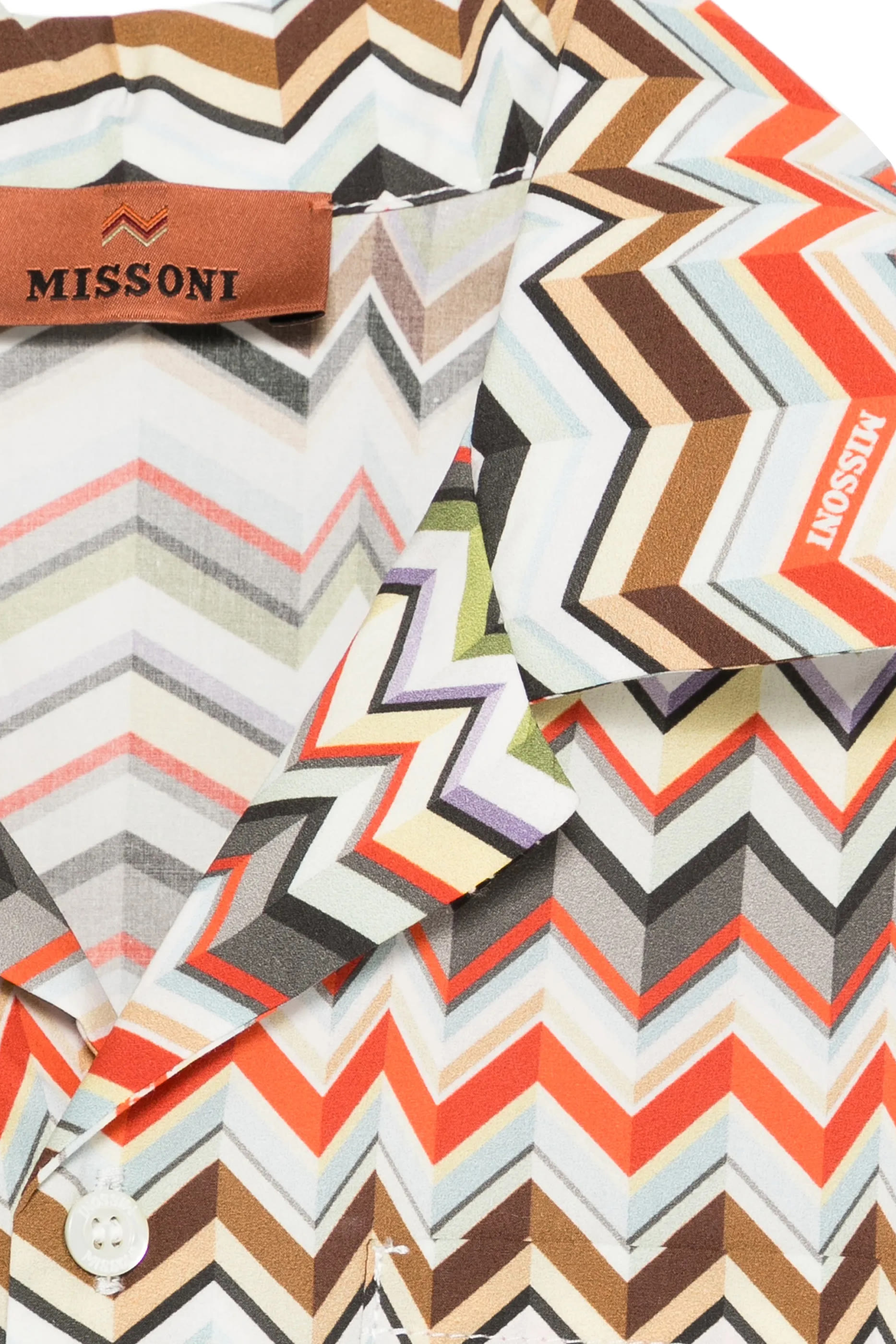 Kids Zigzag Print Shirt