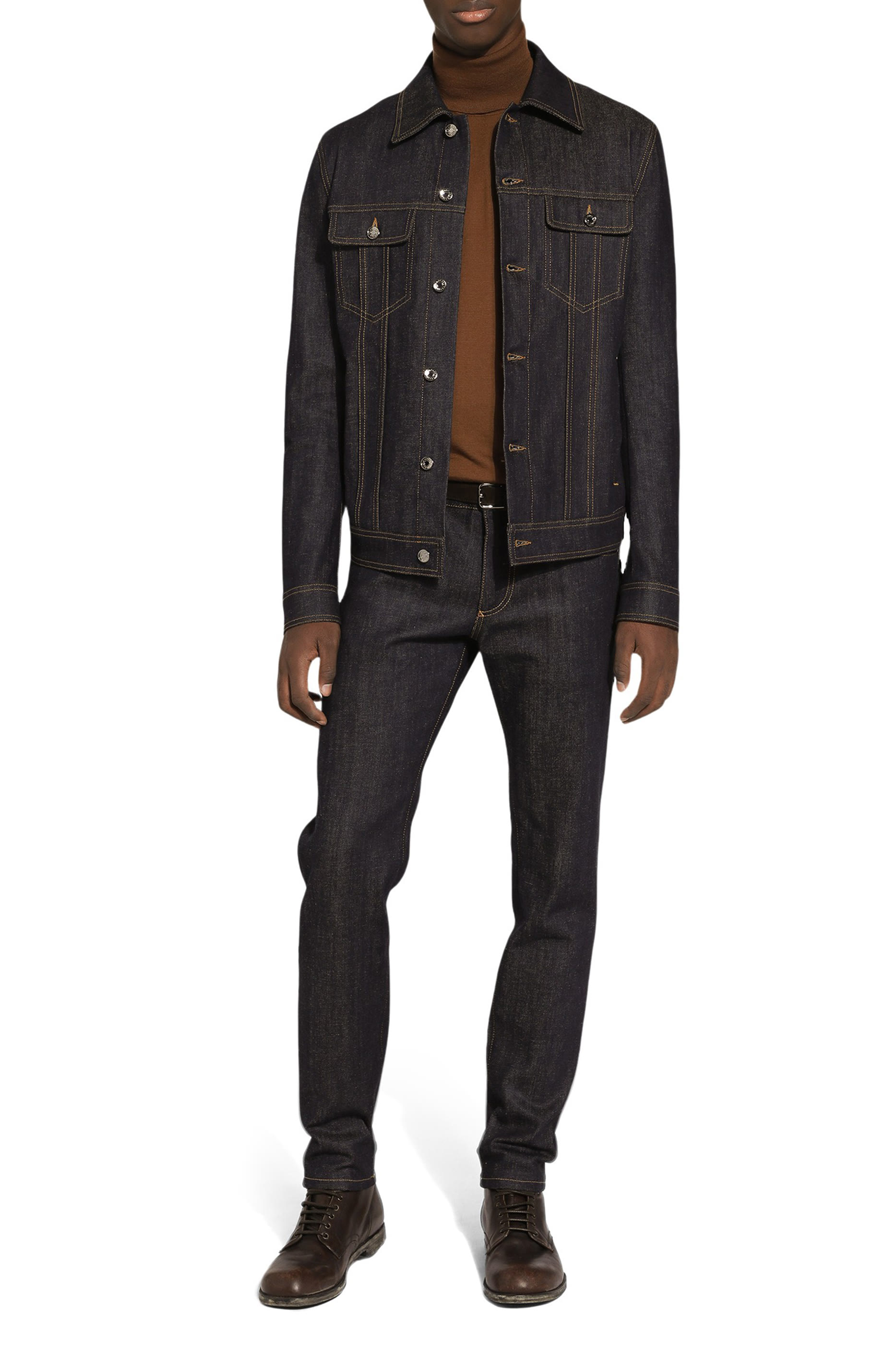 Slim-Fit Stretch Denim Jeans