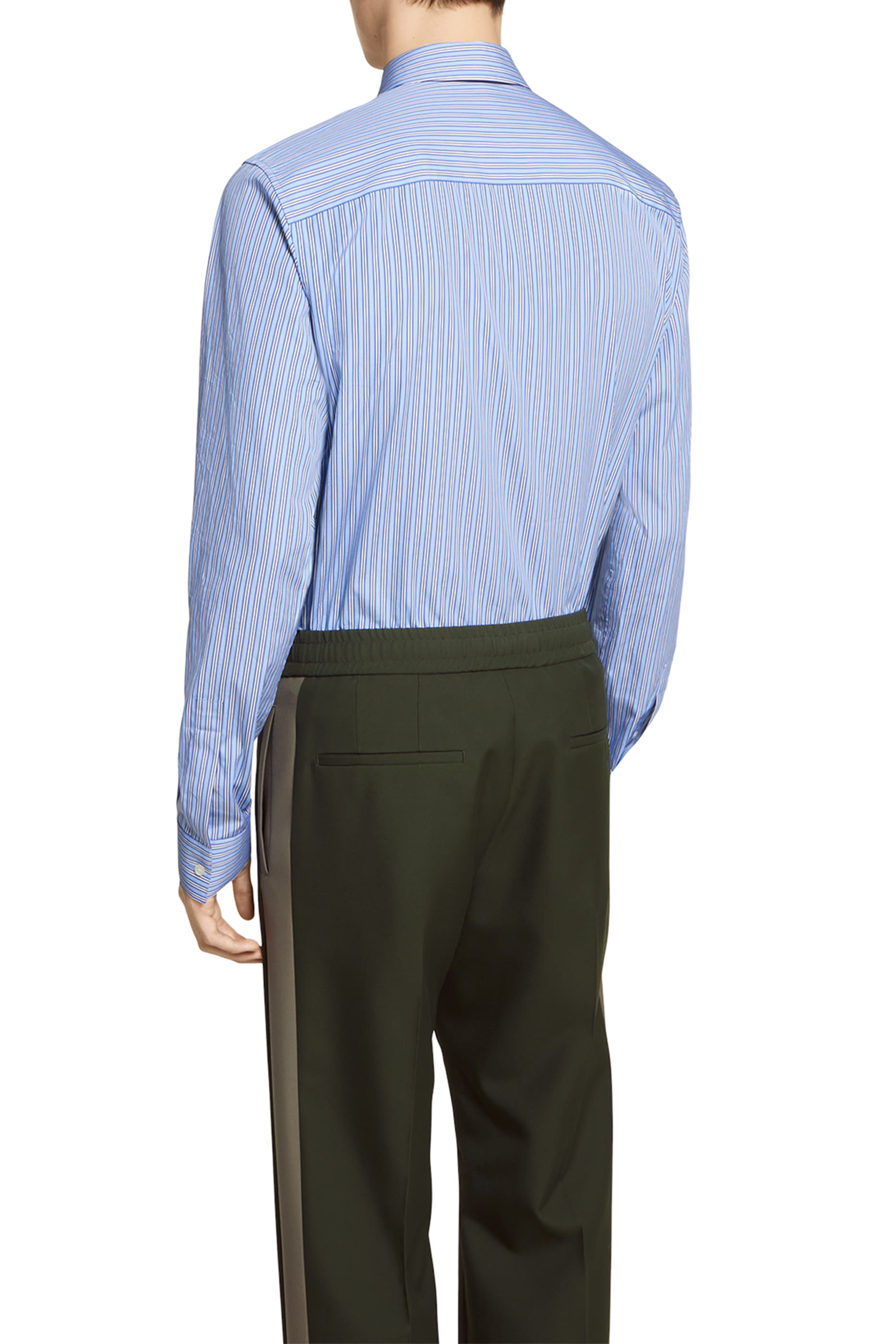 Embroidered Cotton Poplin Shirt