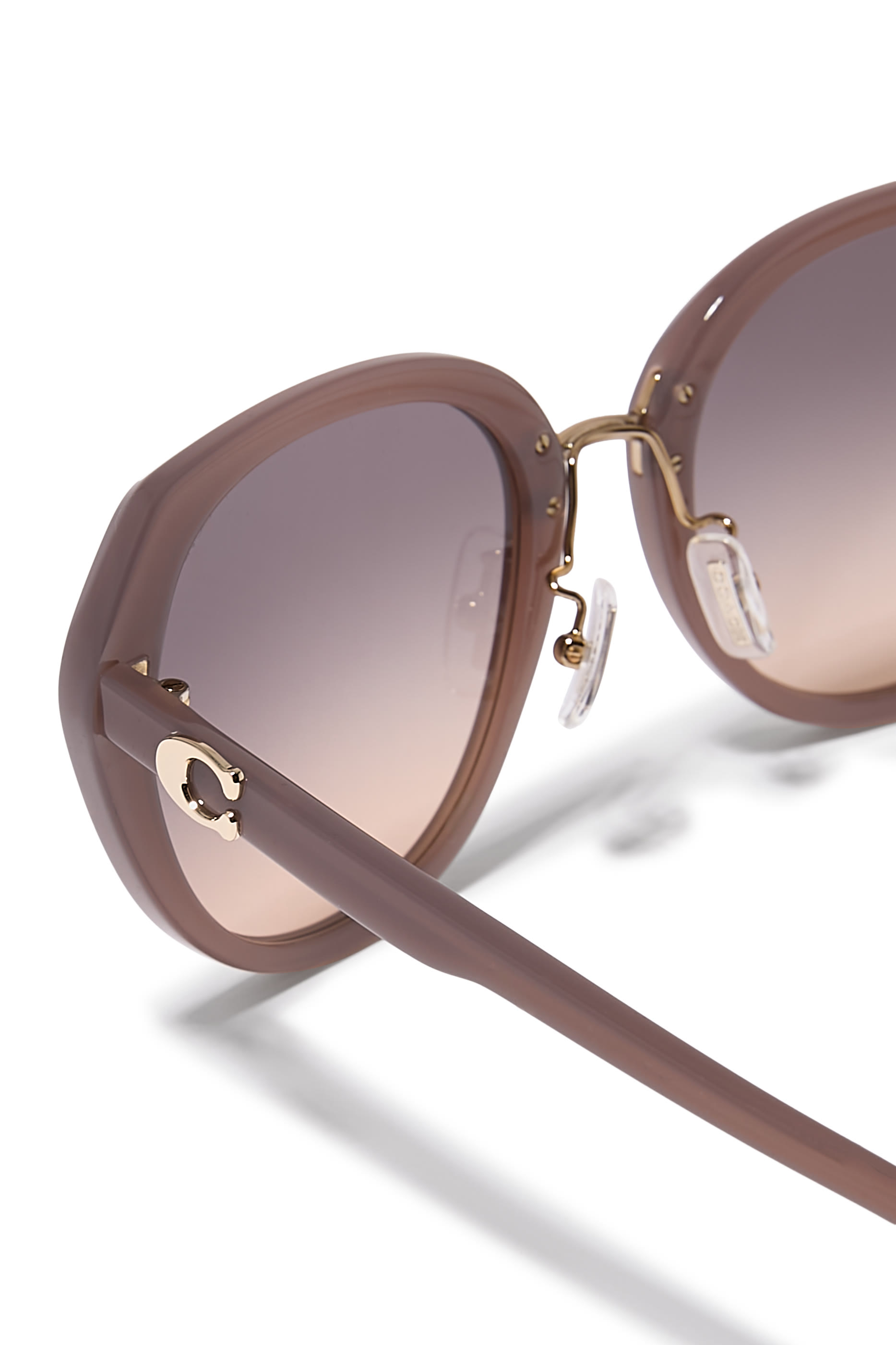 Cat Eye Frame Maxi C Thin Temple Sunglasses