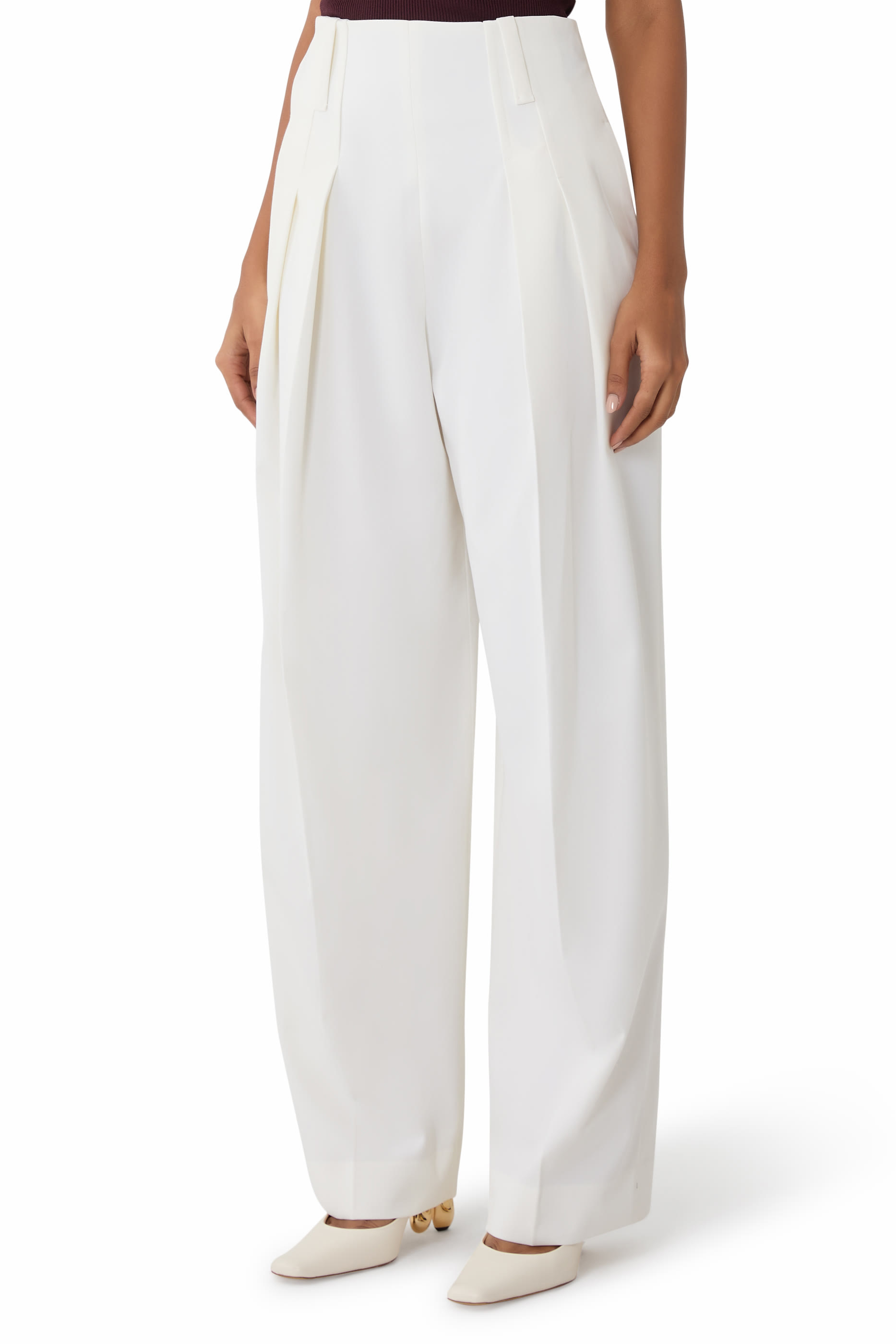 High Waist Cinched Pants