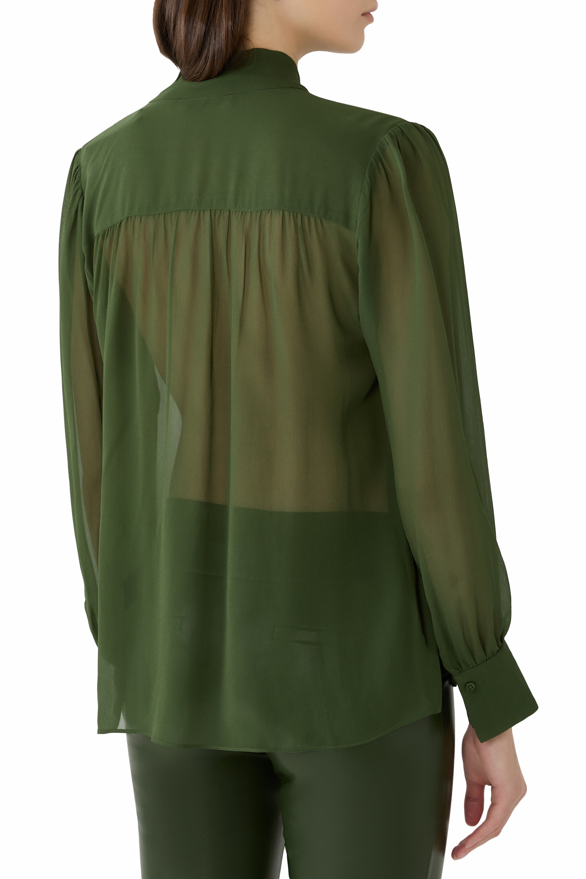  Lloyd Tie Neck Blouse