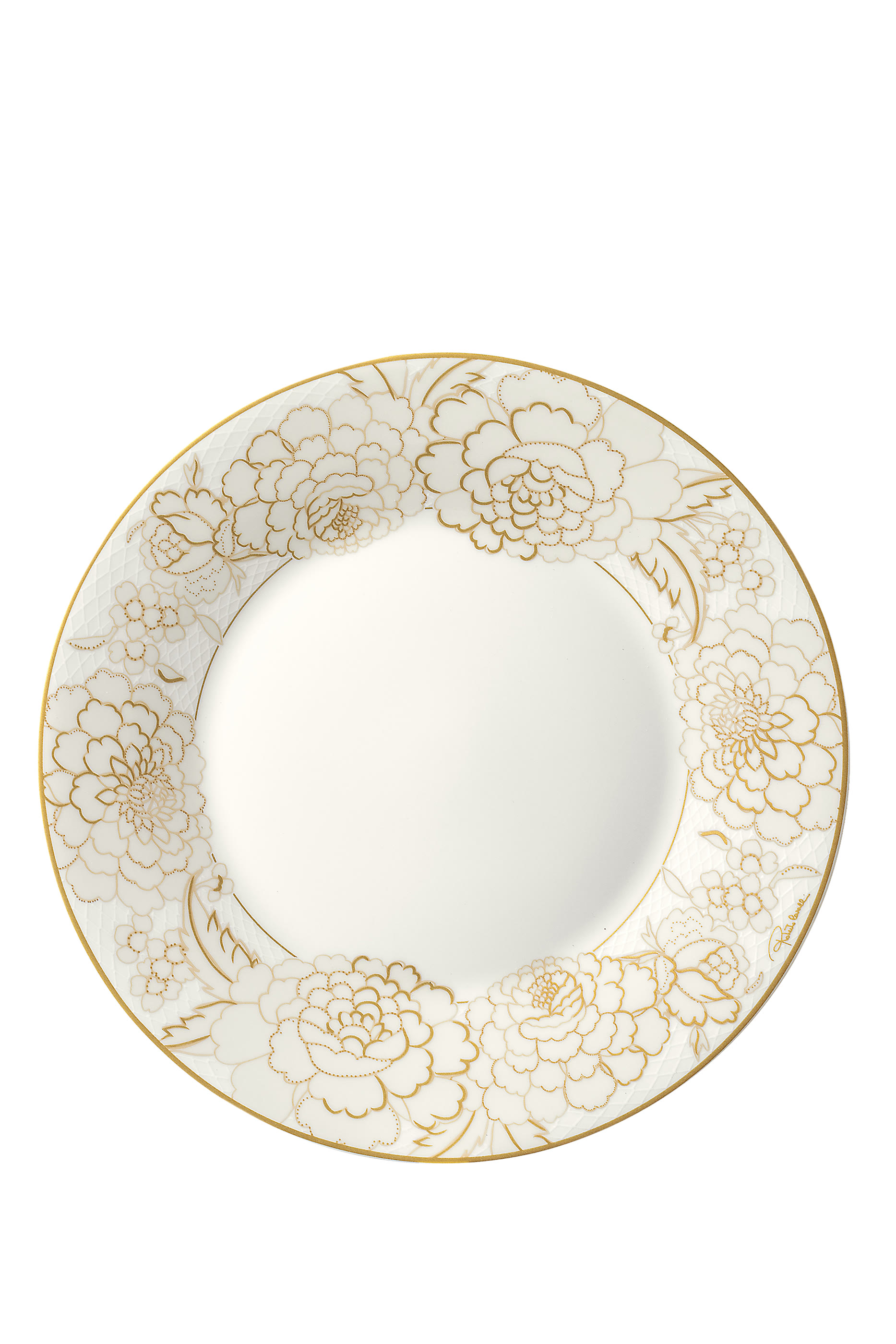 Blooming Roses Dessert Plate