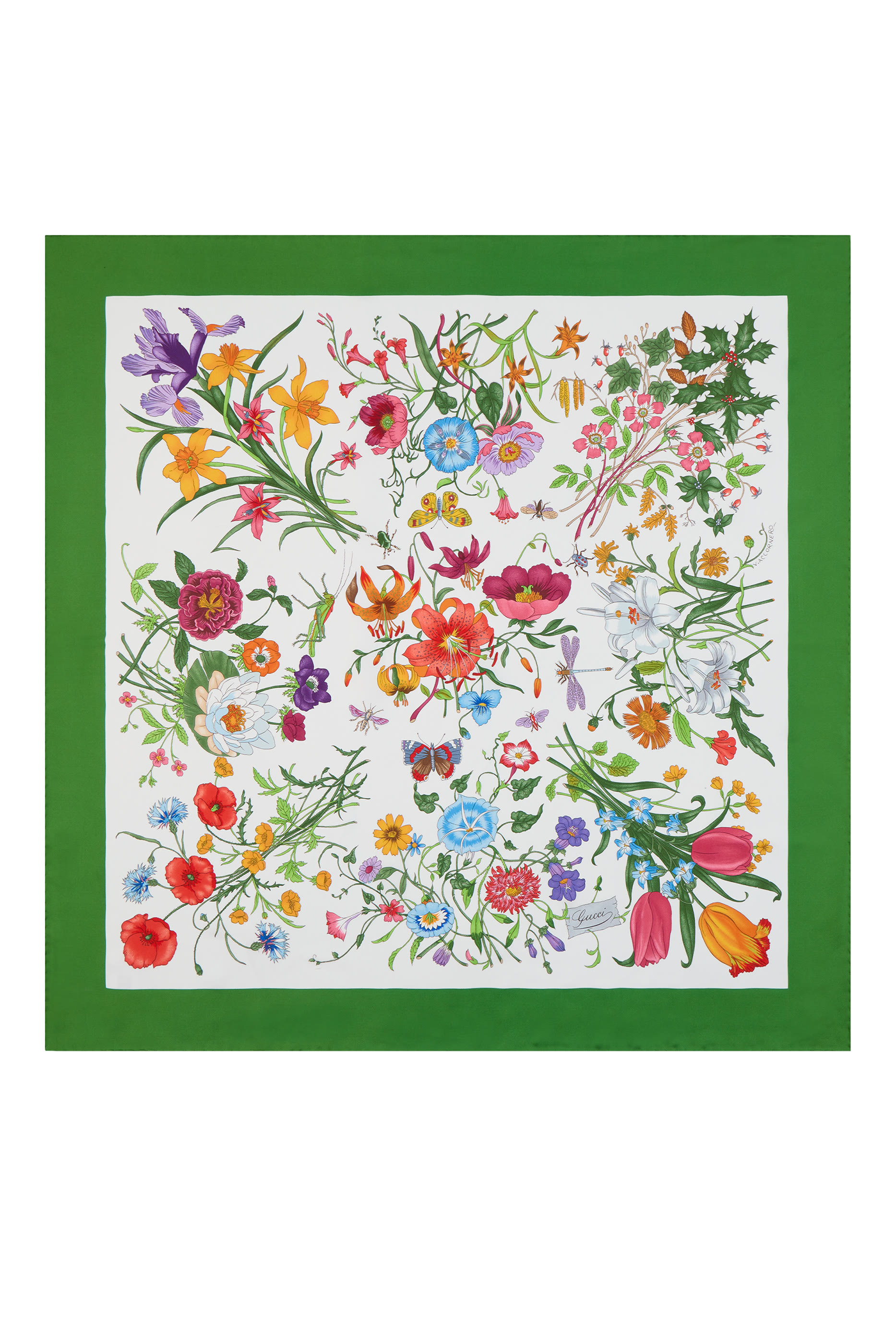  Printed Silk Carr&eacute; 