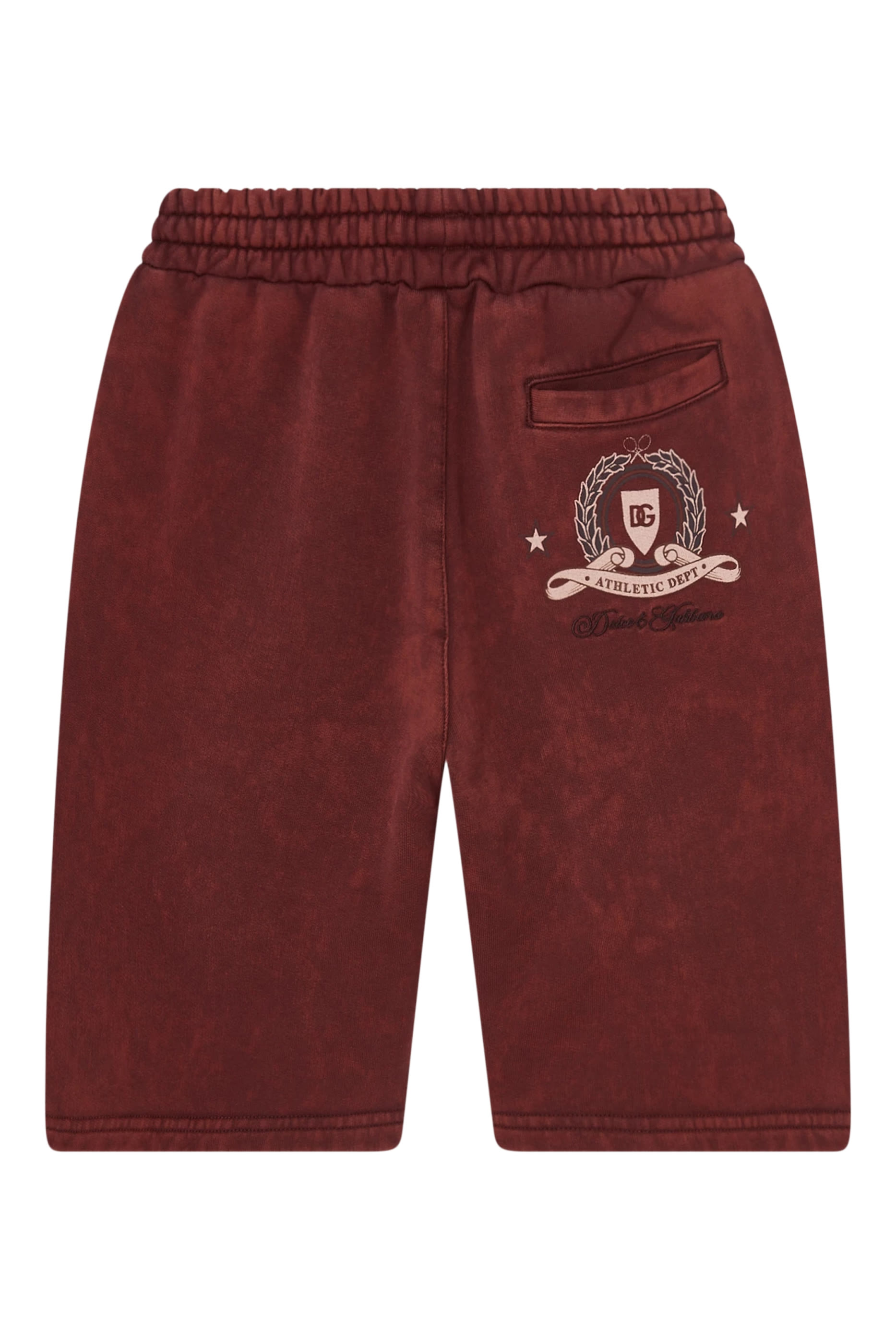 Kids Serigraphic-Print Bermuda Pants