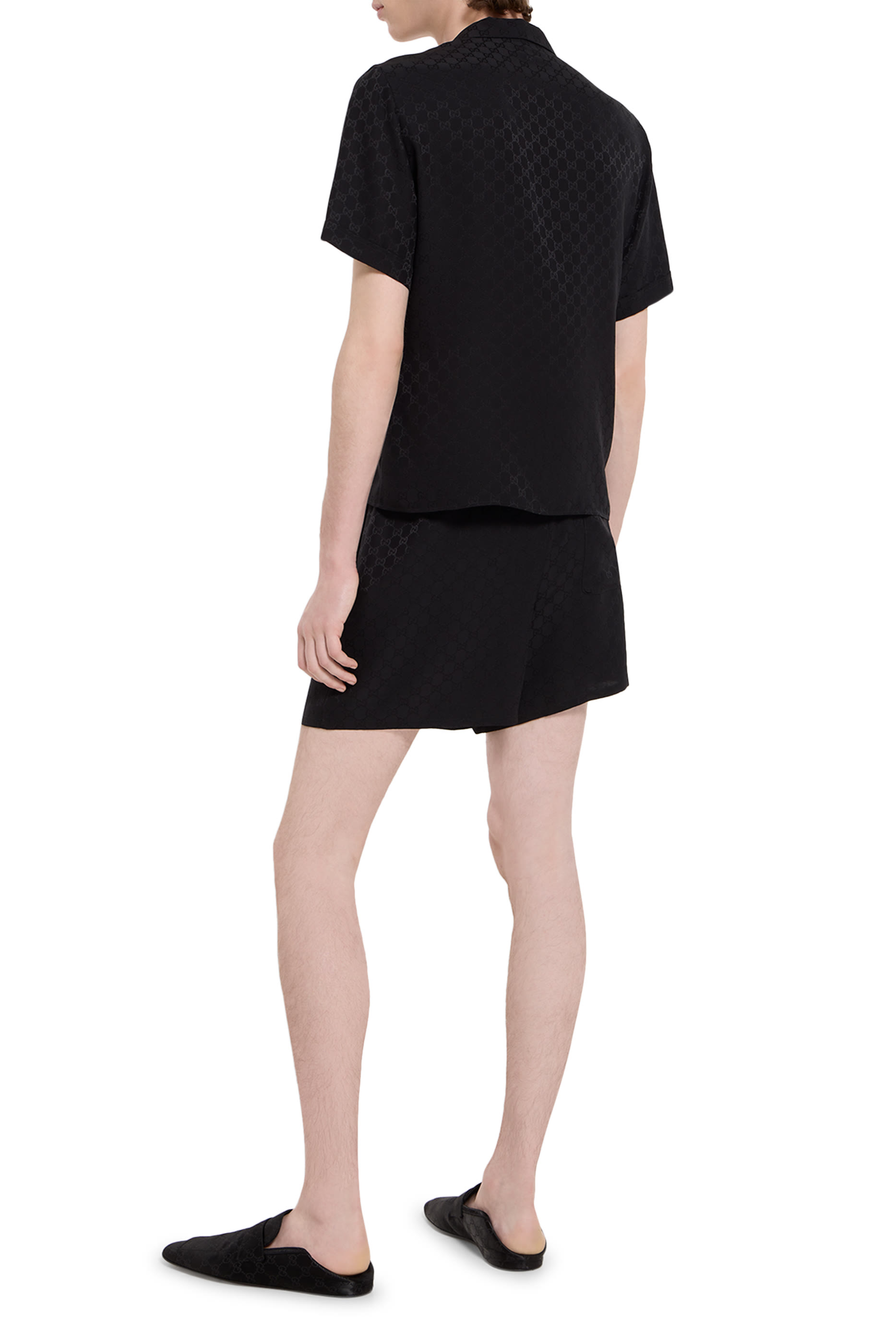 GG Silk Jacquard Shorts