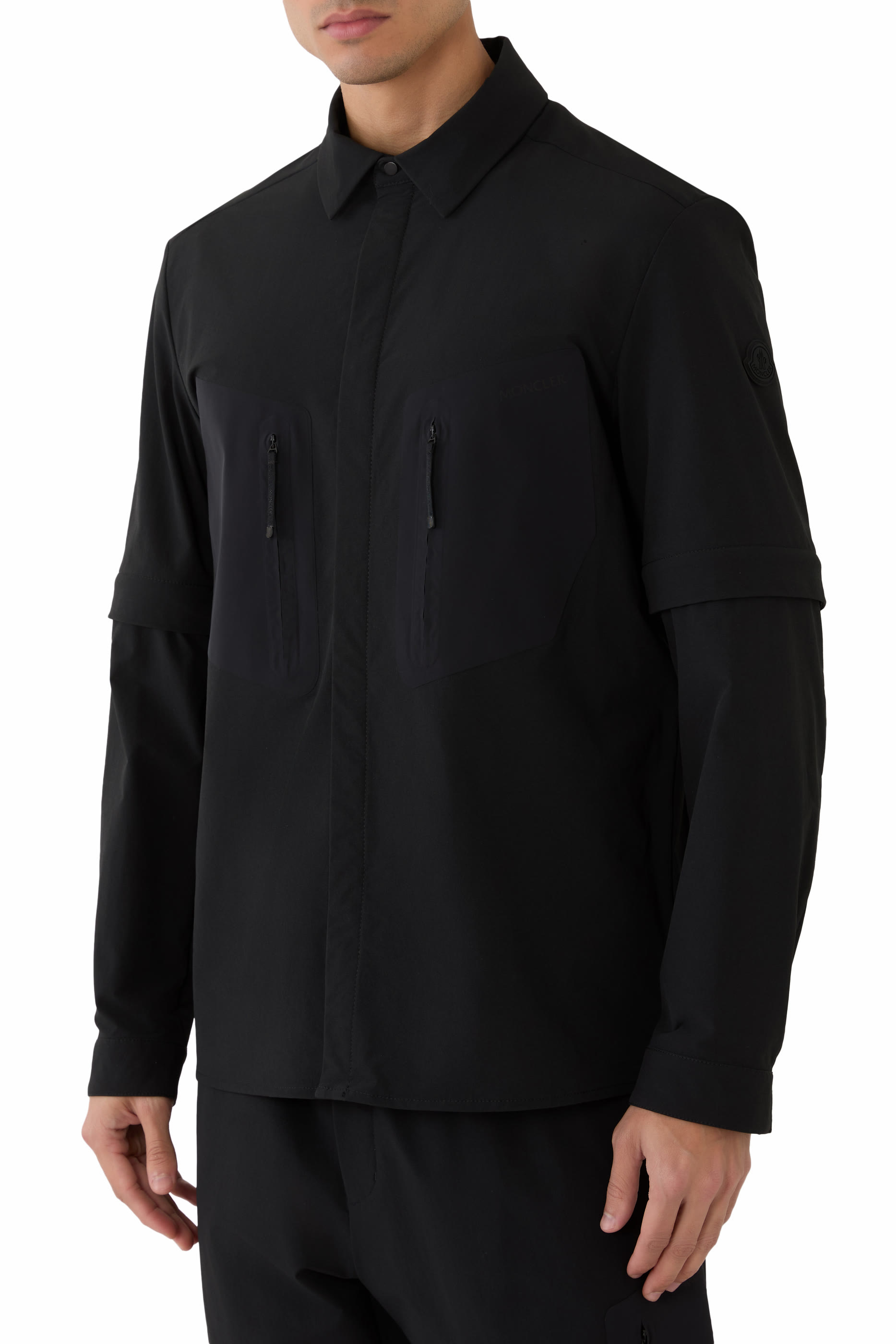 Logo 2-in-1 Shirt Jacket