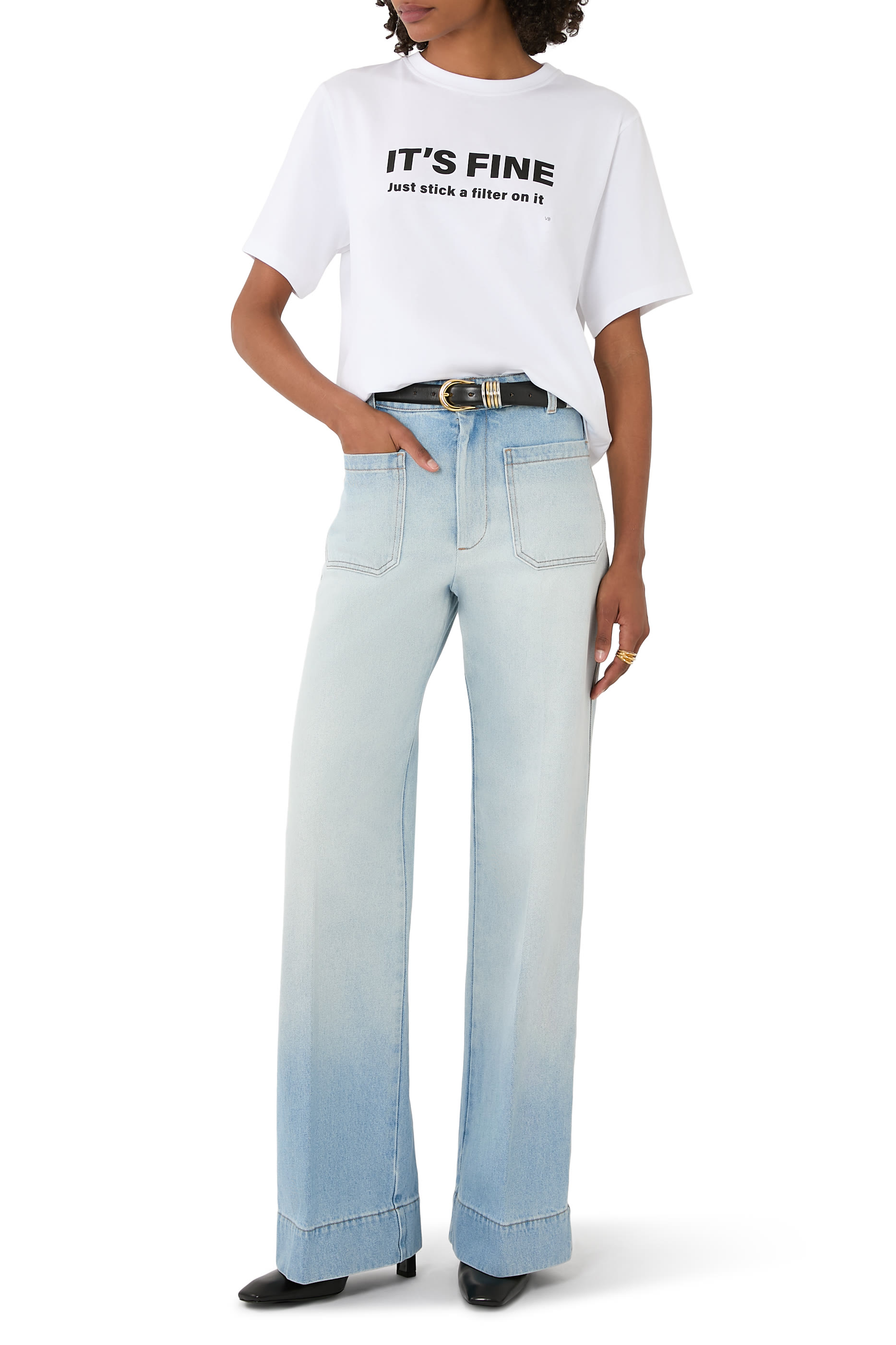 Just Stick A Filter On It Slogan T-Shirt