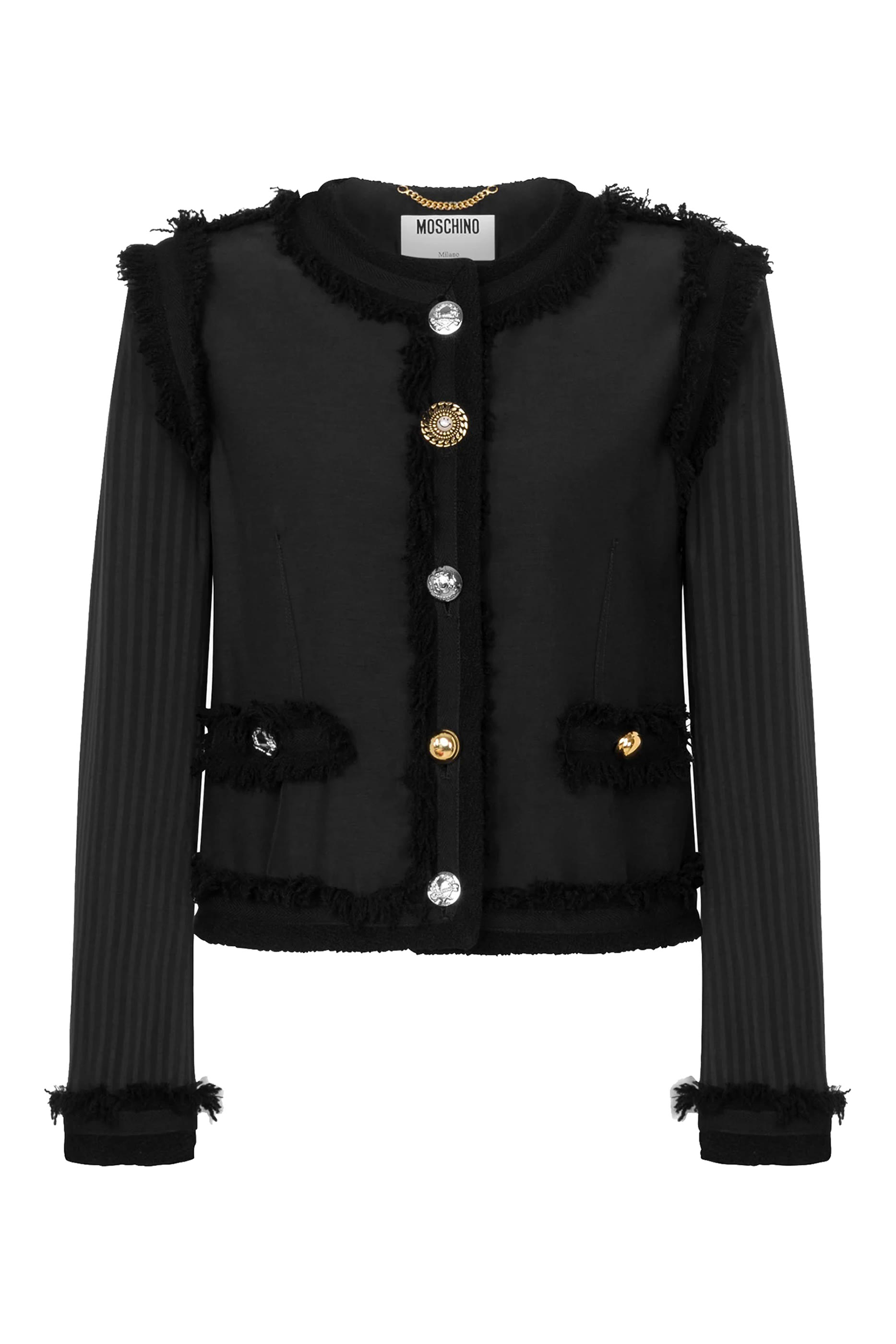 Stretch Boucl&eacute; Jacket