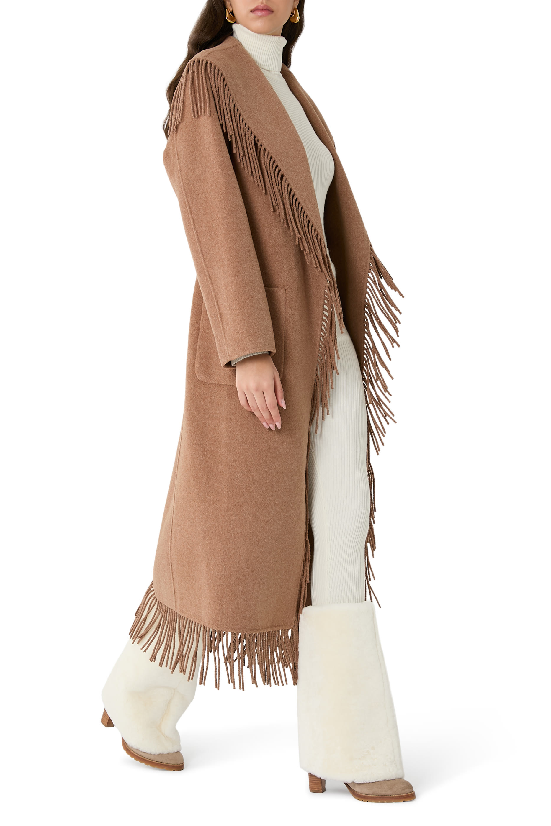 Merino Lambskin Heeled Boots 85