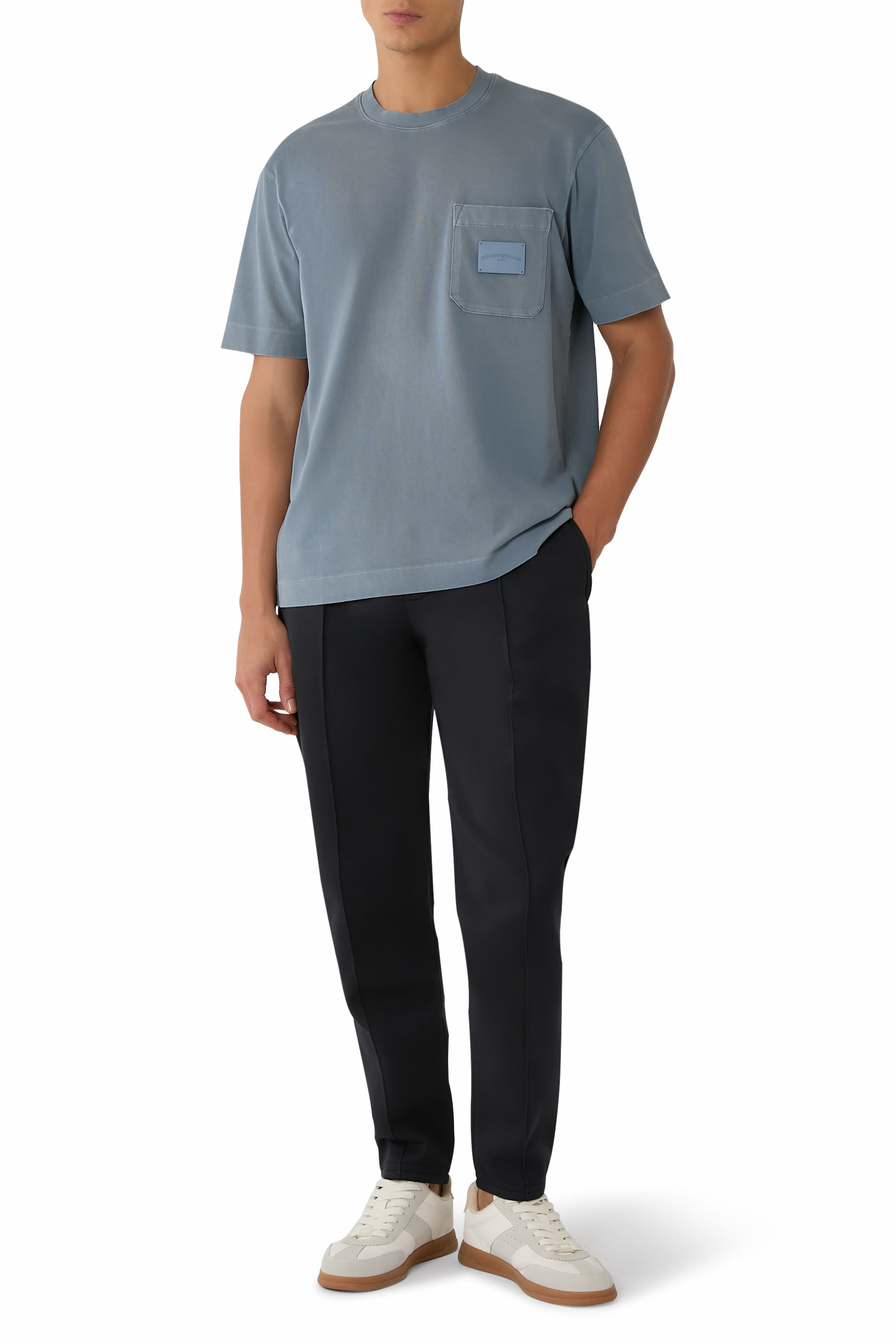 Travel Essentials Double-Jersey Joggers