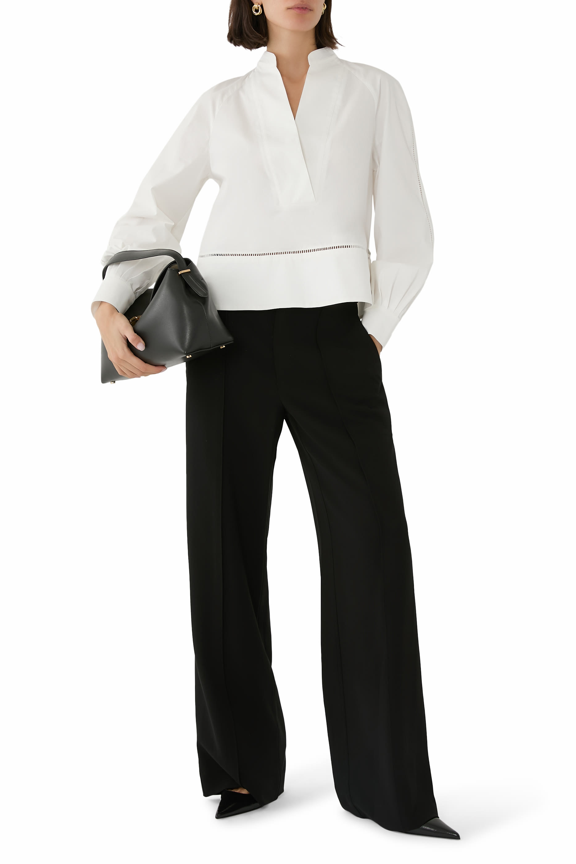 Grayson Eco Cotton Poplin Top