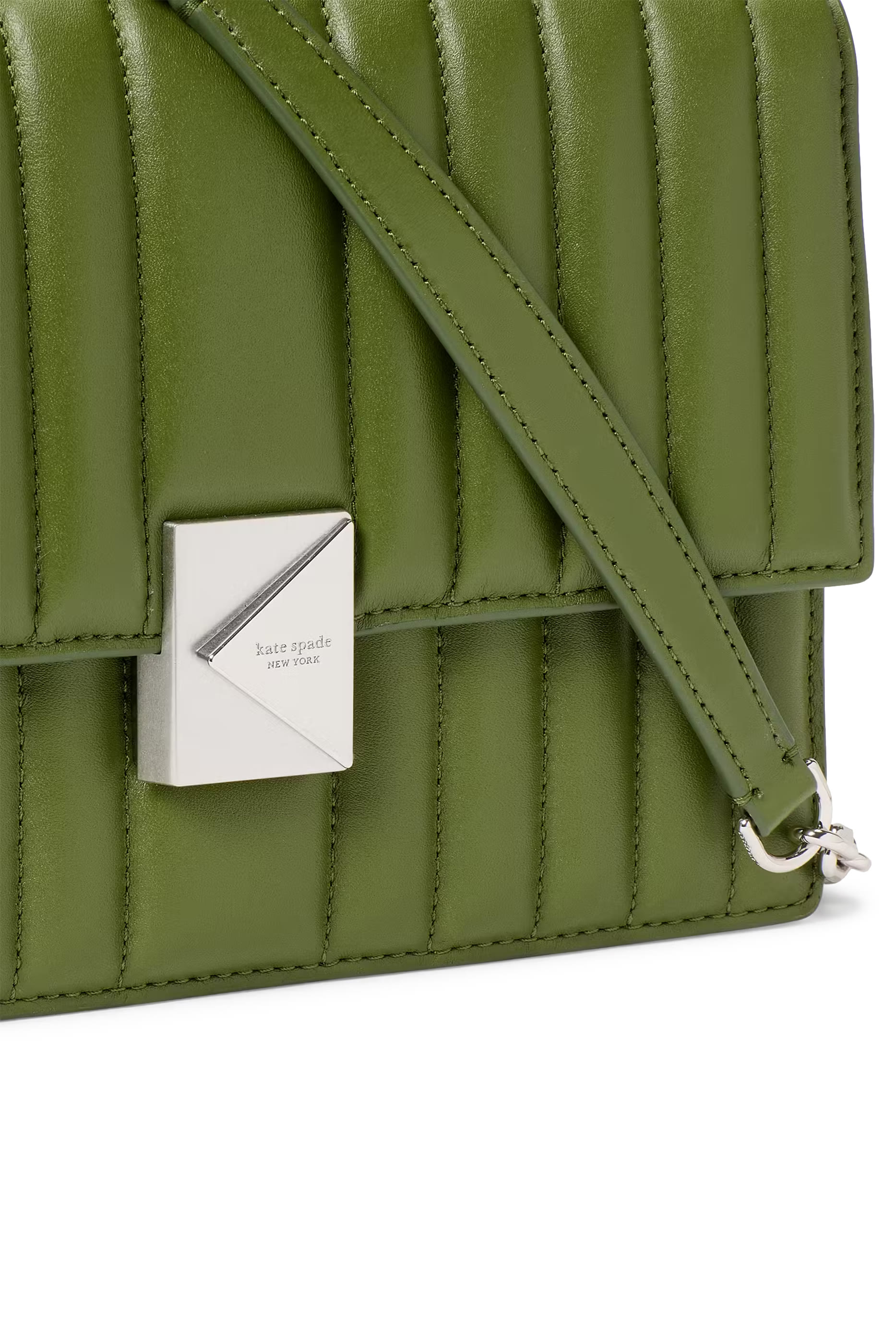 Deco Quilted Chain Shoulder Bag