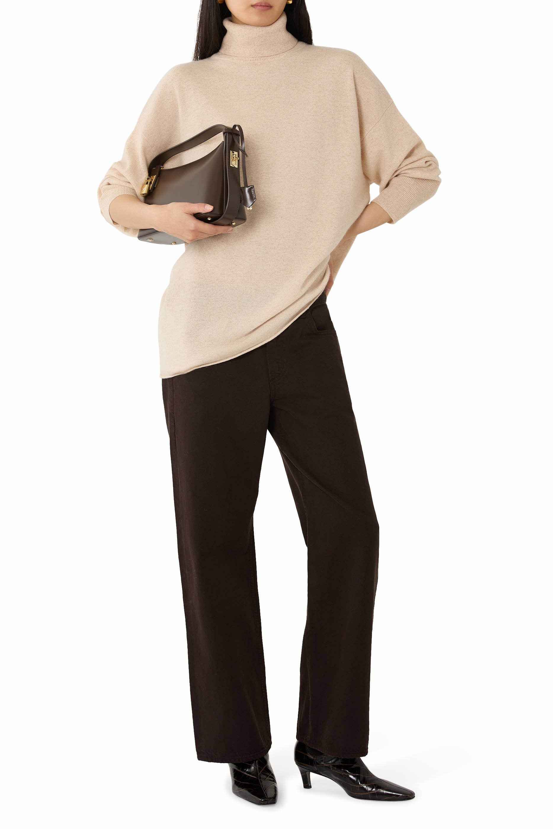 Noku Long Roll Neck Sweater