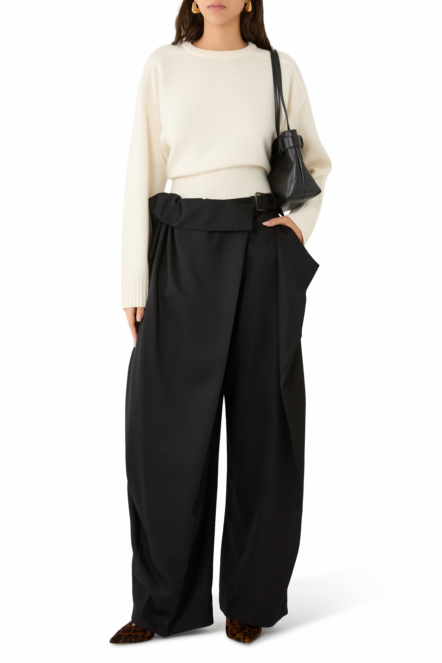 Bruzzi Boxy Cashmere Sweater 