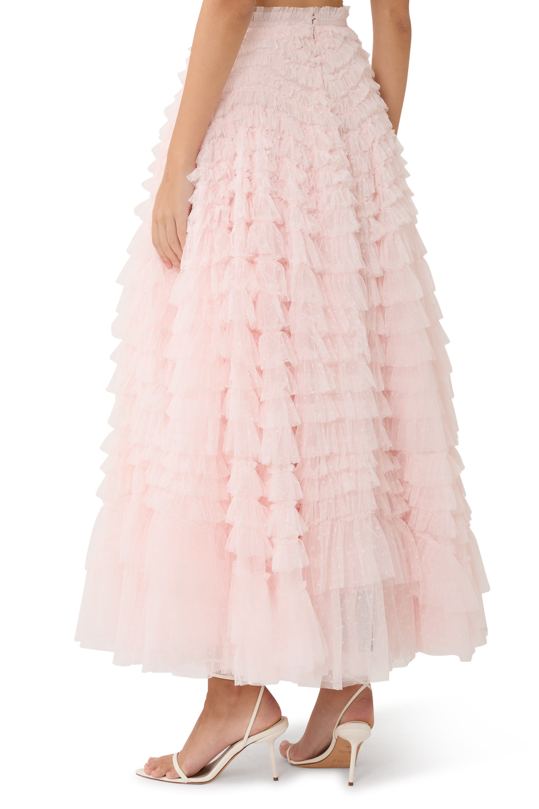 Hattie Ruffle Ankle Skirt