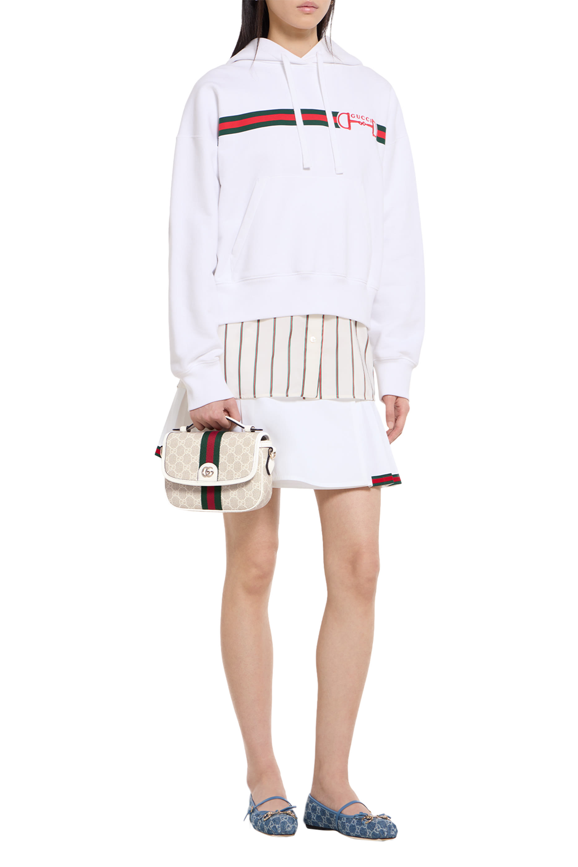 Ophidia Small Top-Handle Bag