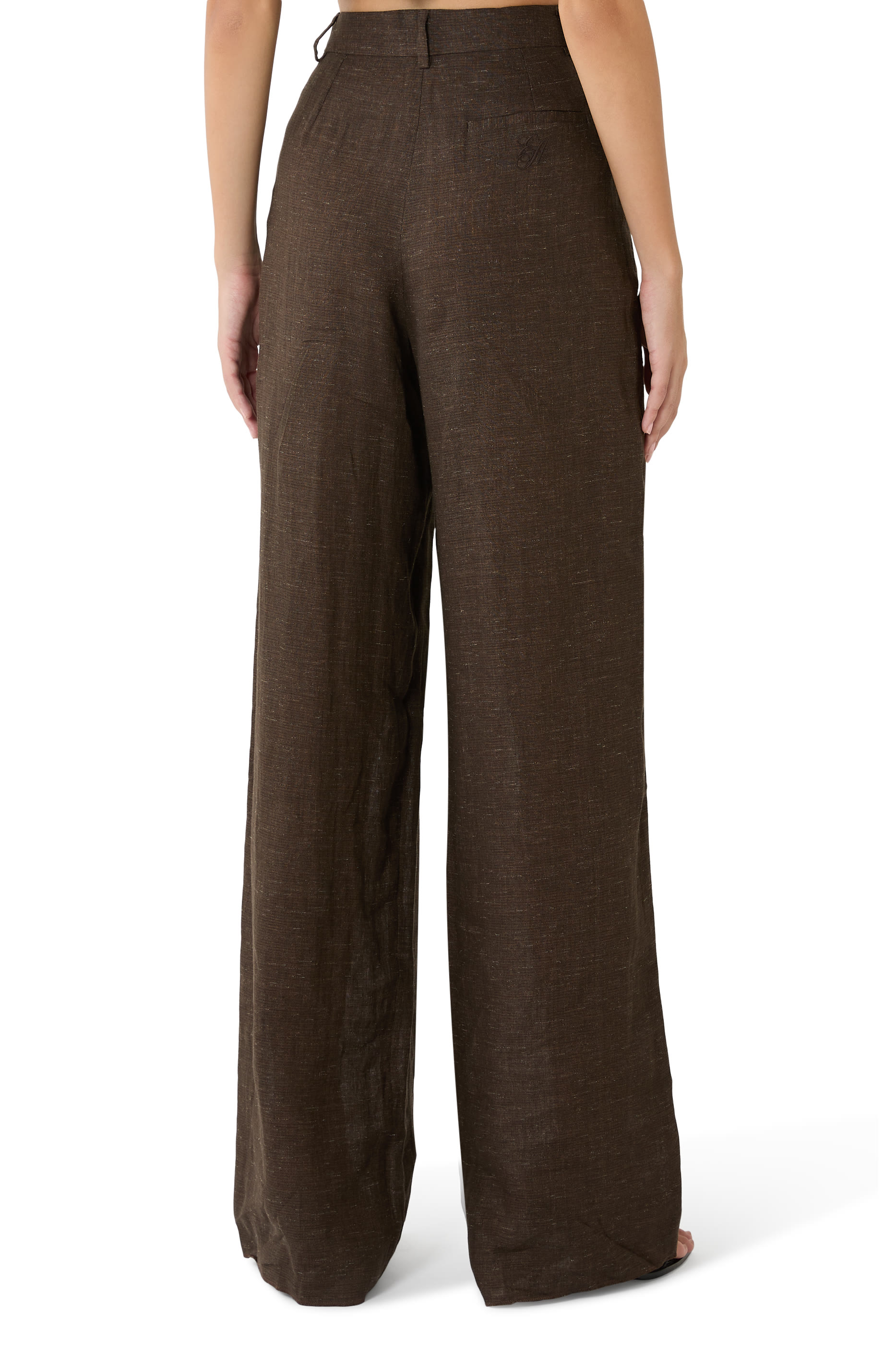 Icon Linen Chambray Trousers 