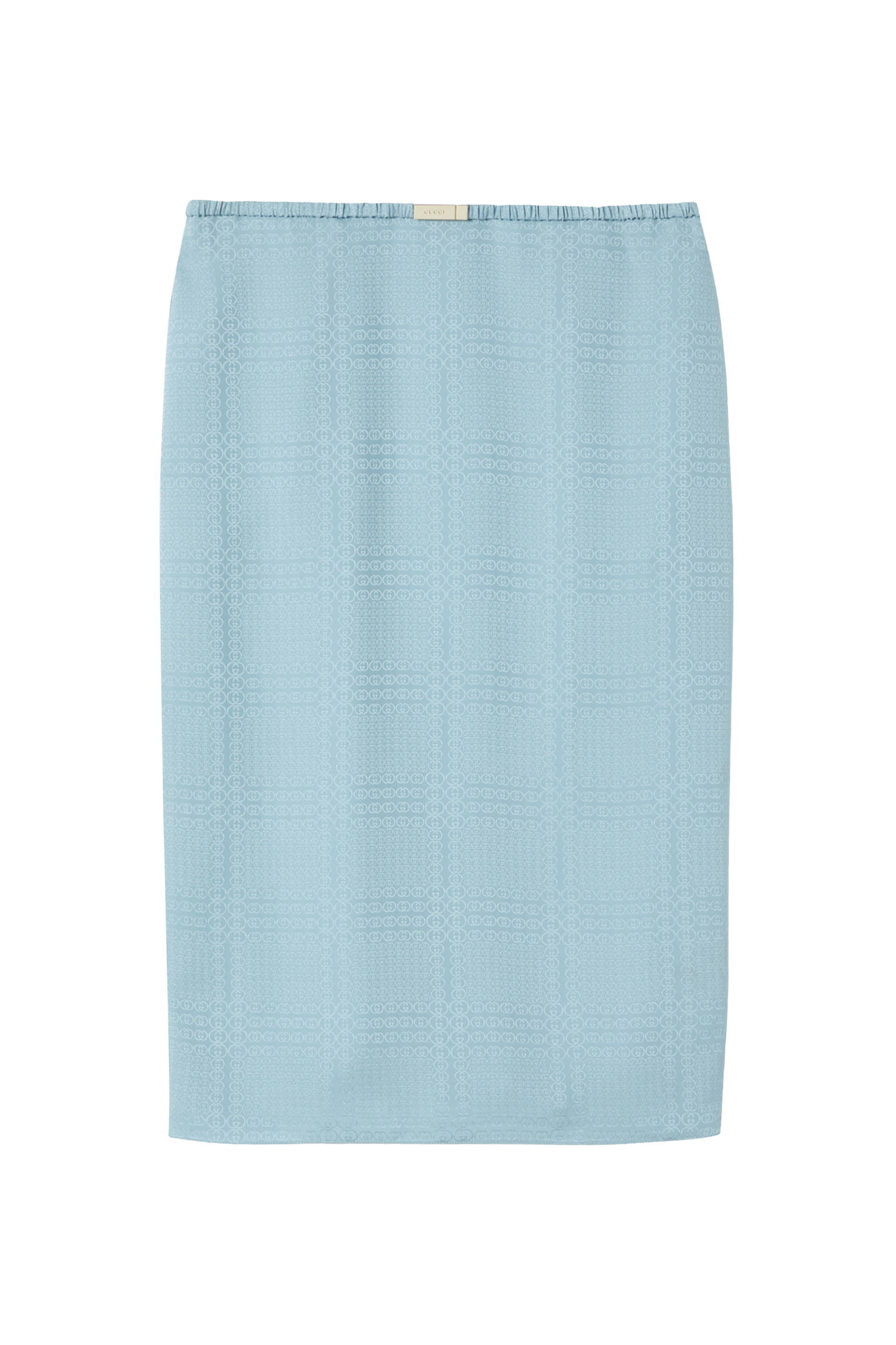 Interlocking G Silk Jacquard Skirt