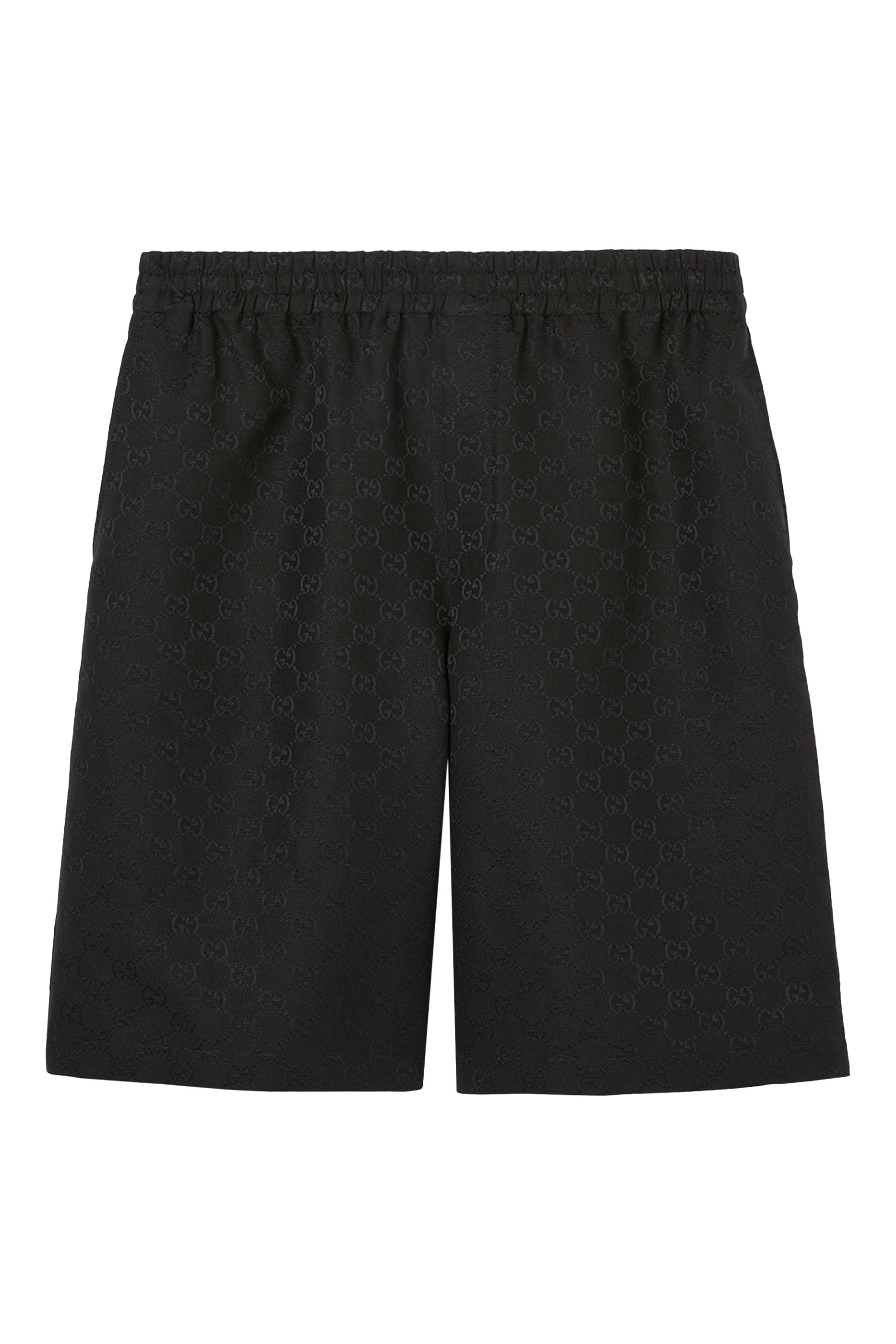 GG Canvas Linen Blend Shorts