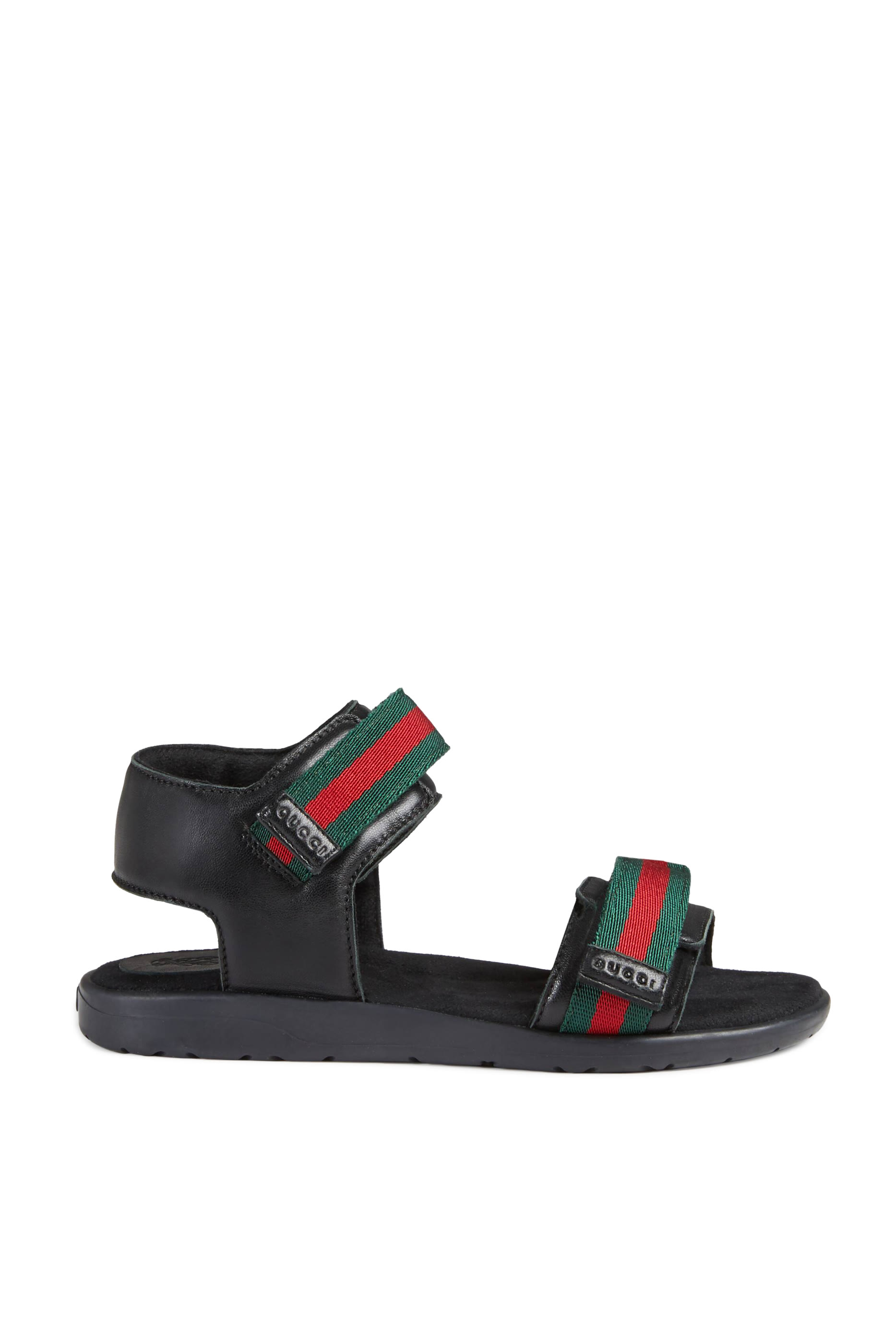 Children's Leather Sandal With Web