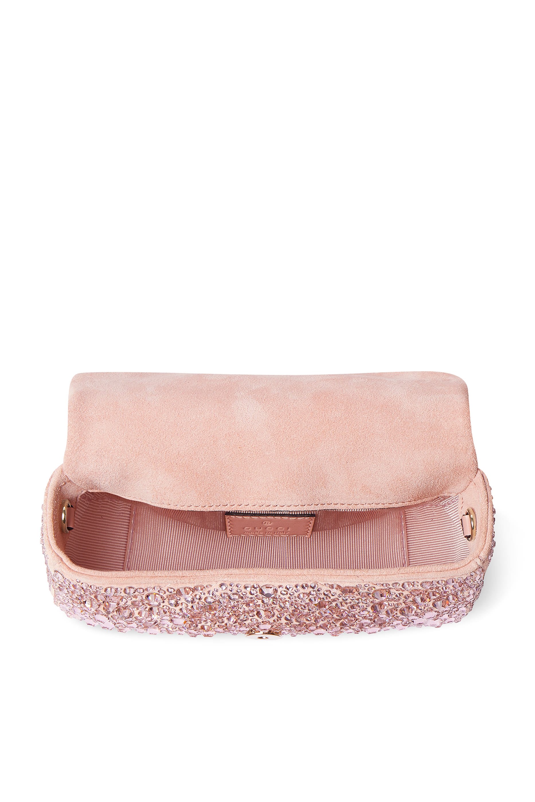 GG Marmont Crystals Mini Shoulder Bag 