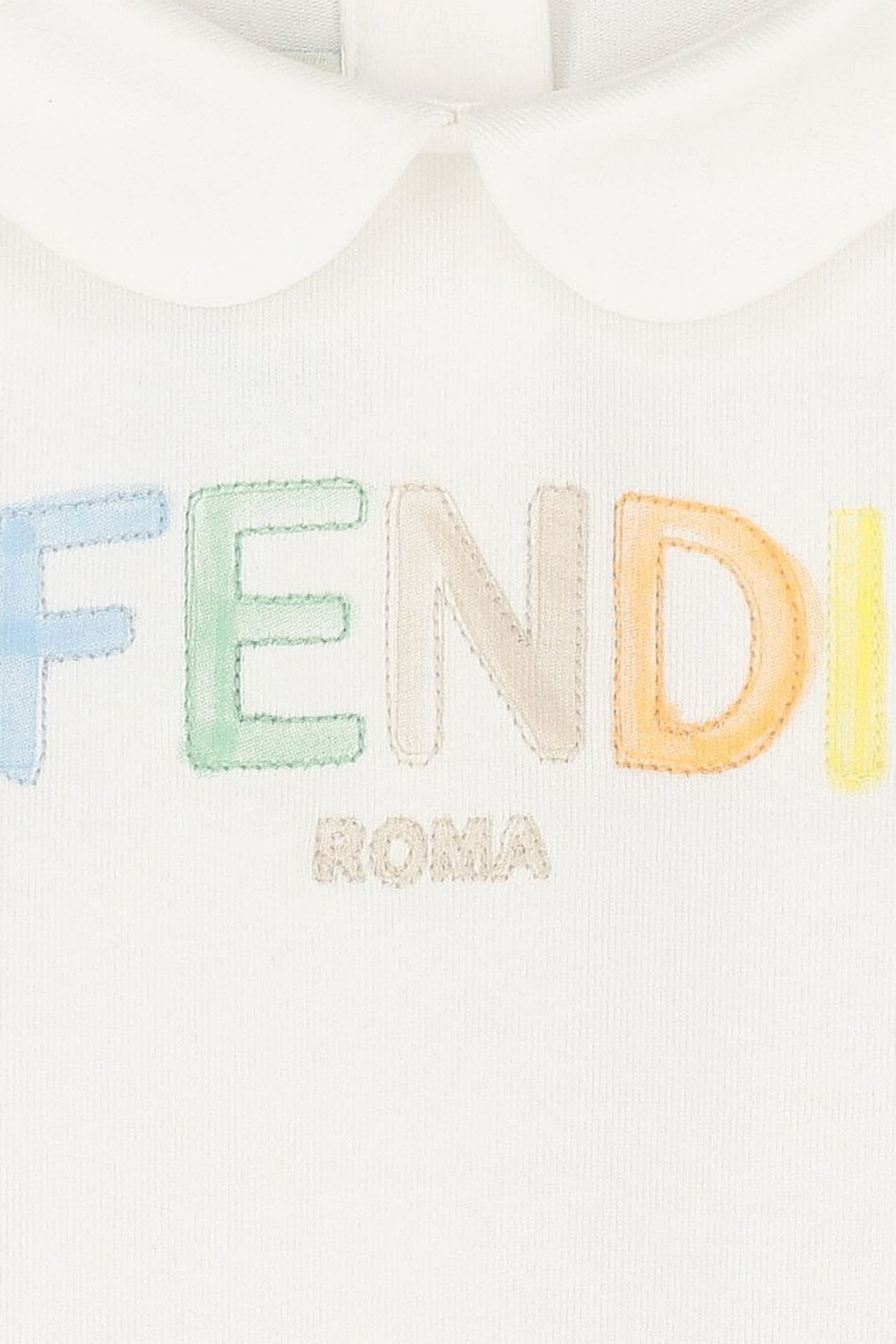 Kids Cotton Bodysuit, Bib, and Hat Set 