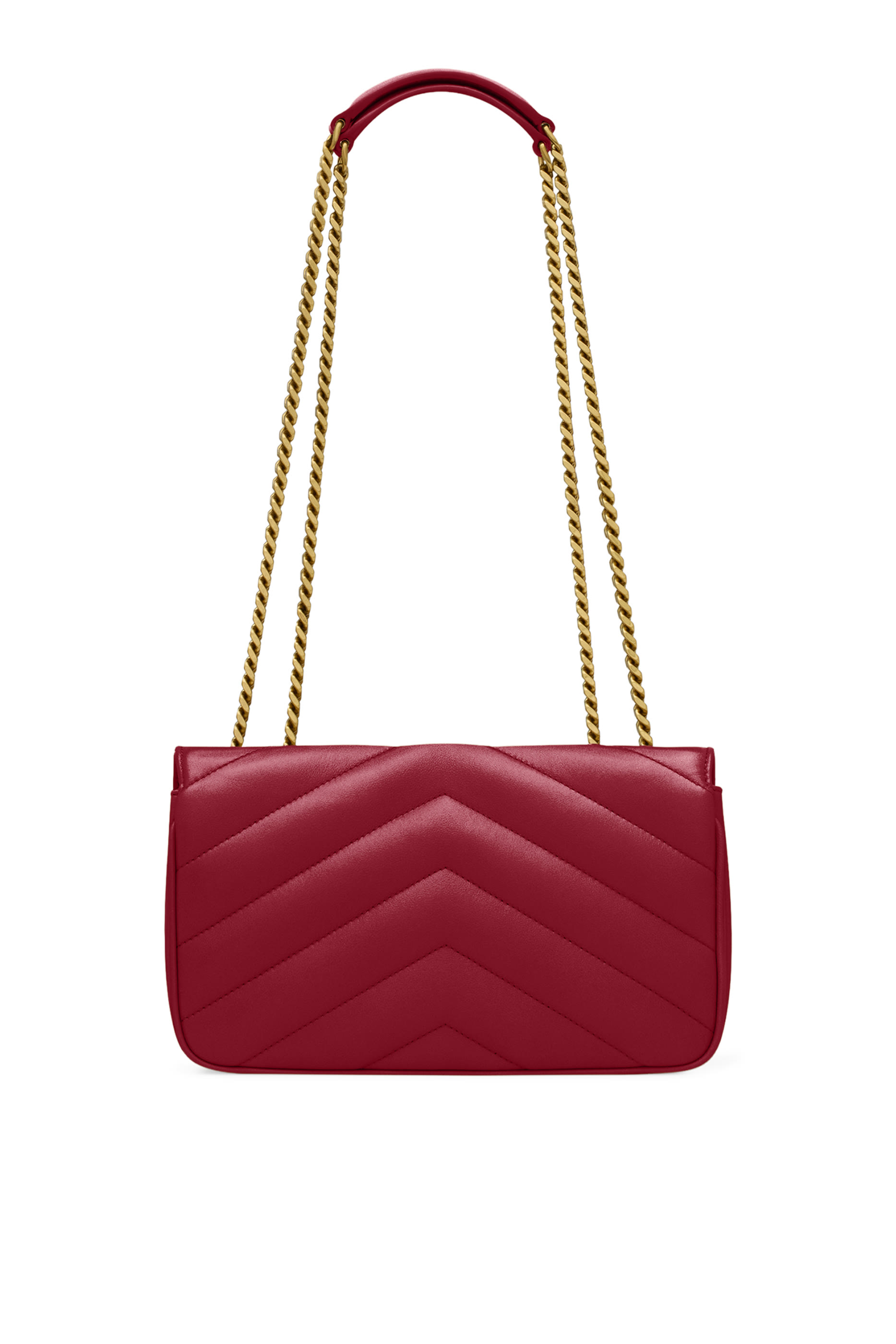Loulou Small Handbag in Matelass&eacute; Lambskin