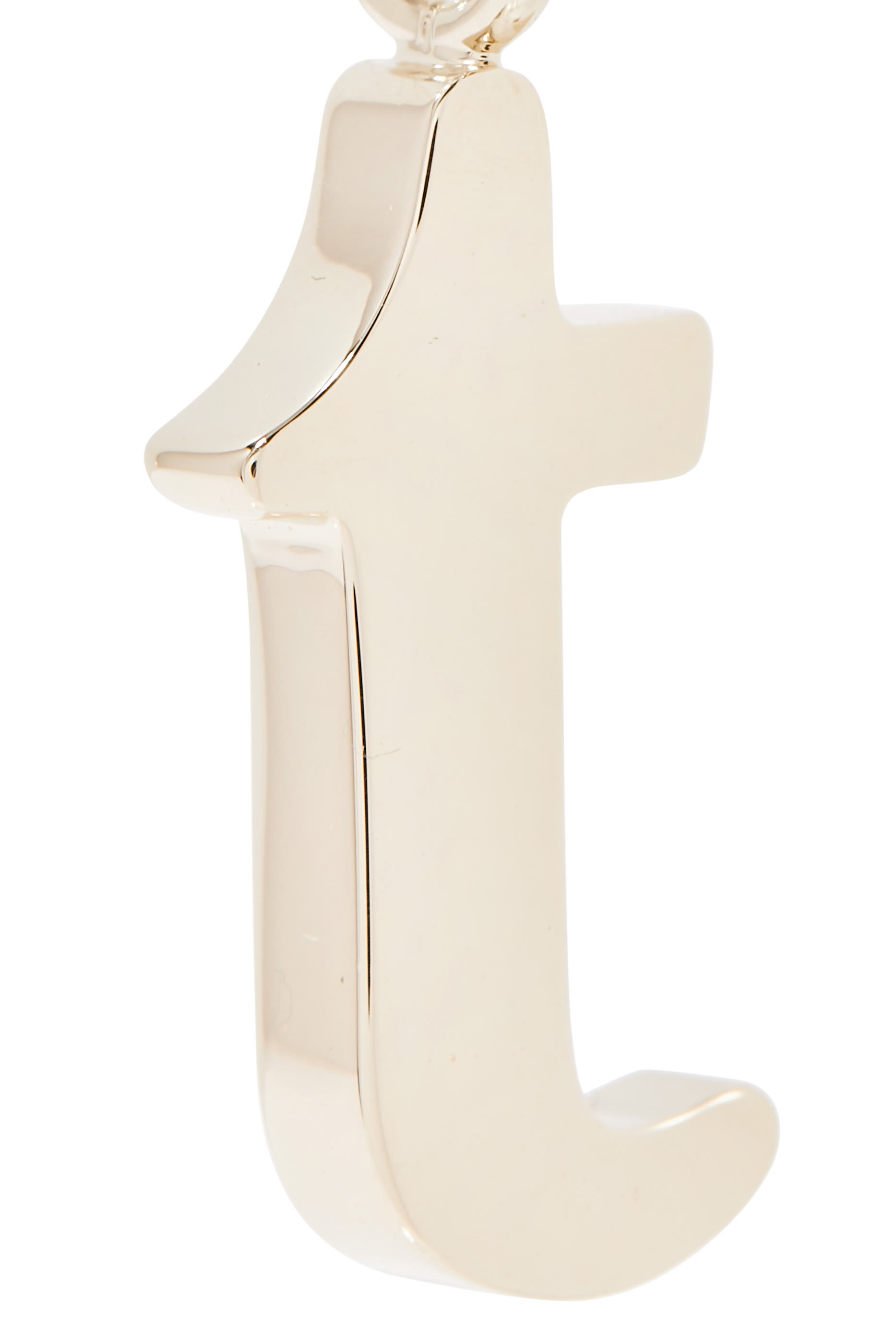 T Alphabet Charm, Brass