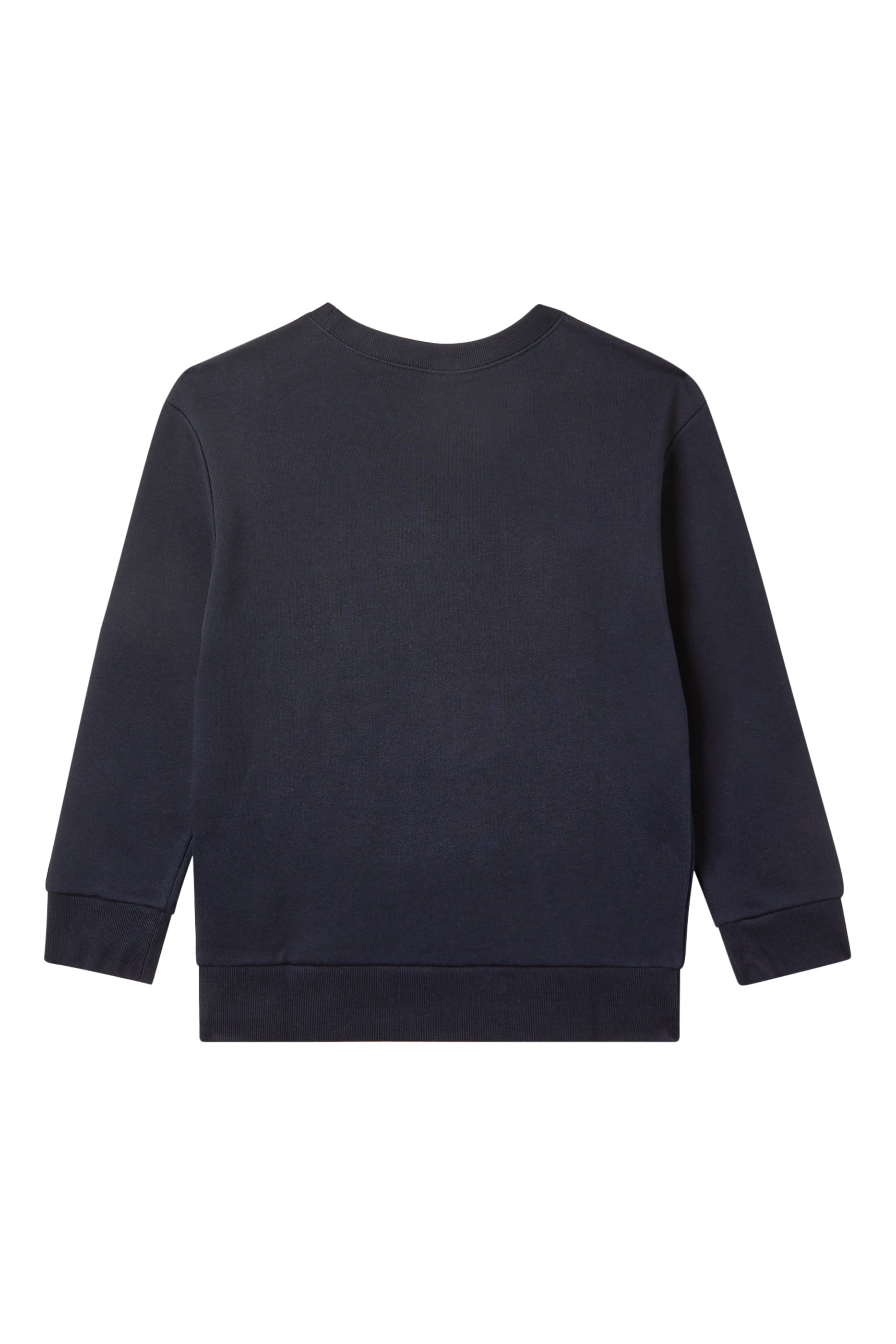 Kids Embroidered Cotton Sweatshirt