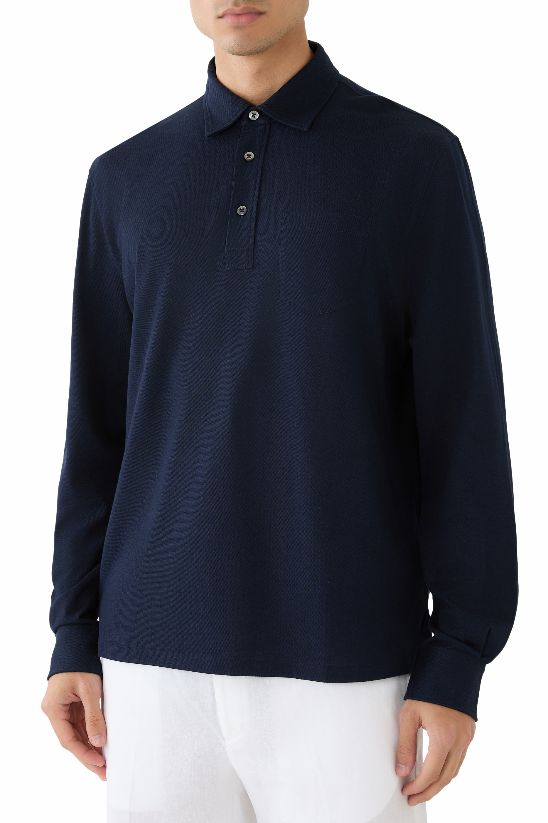 Long Sleeves Polo Shirt