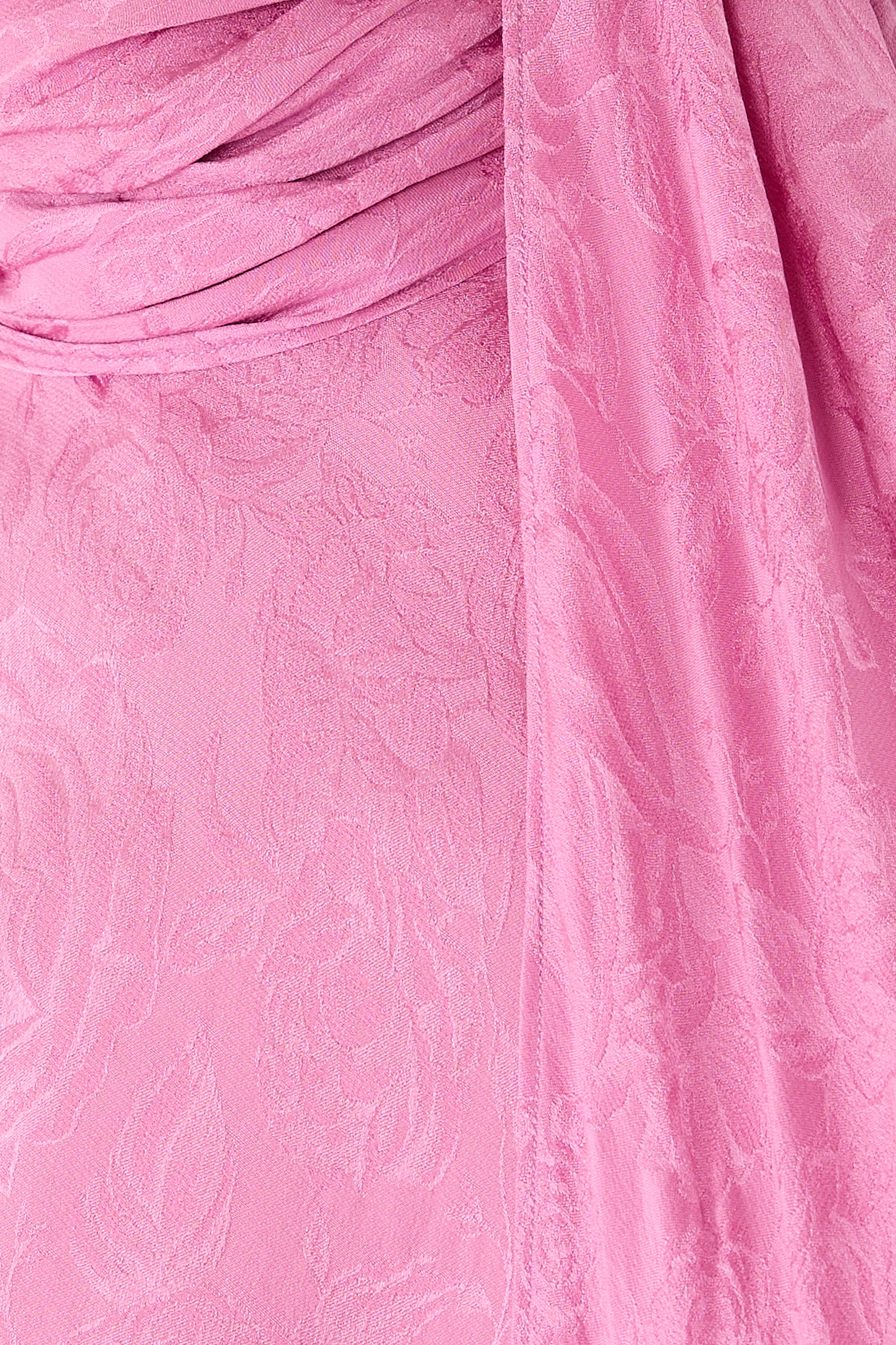 Silk Twill Shirt with Ribbon