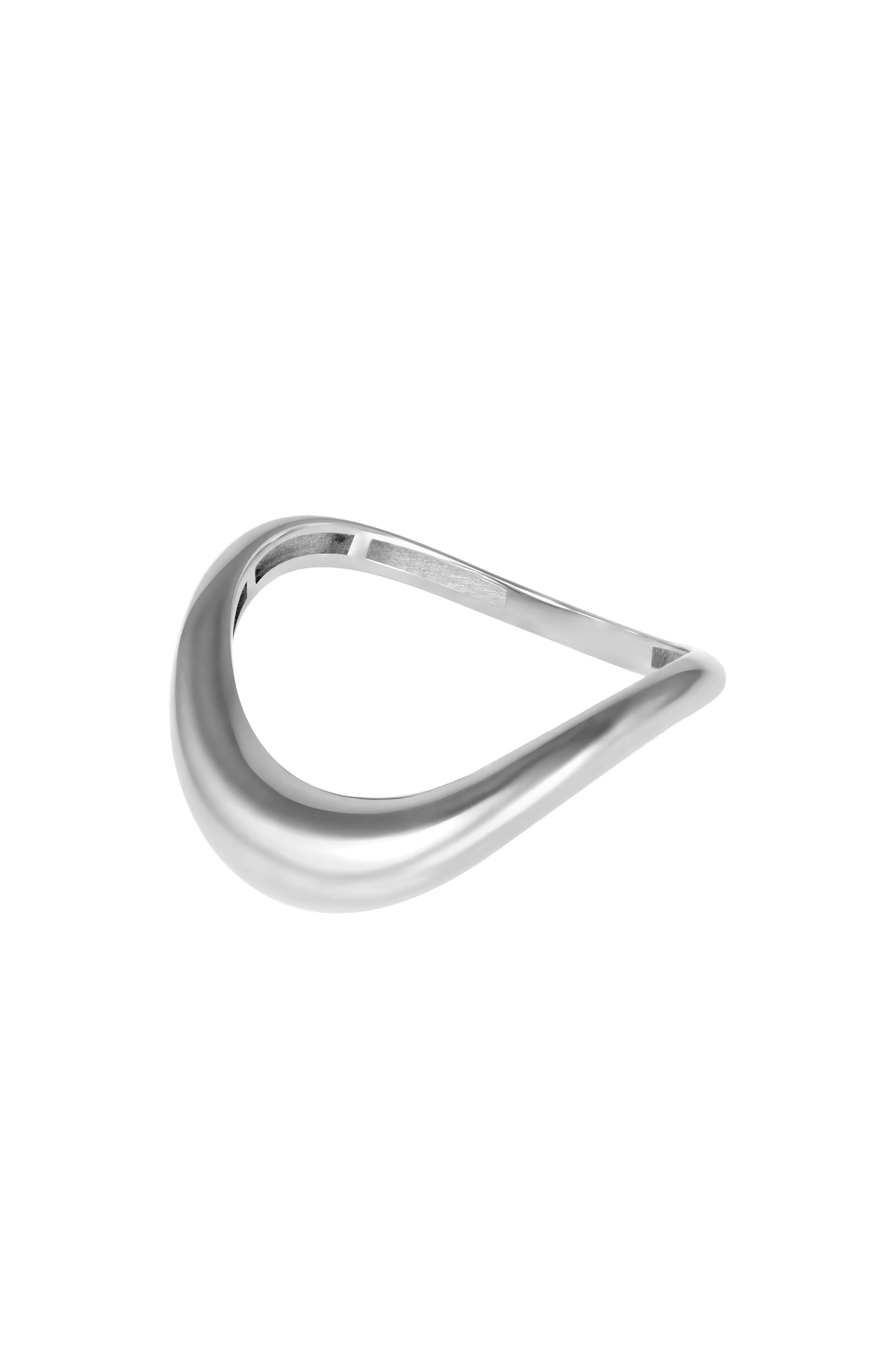 Boa Full Gold Ring, 18k White Gold