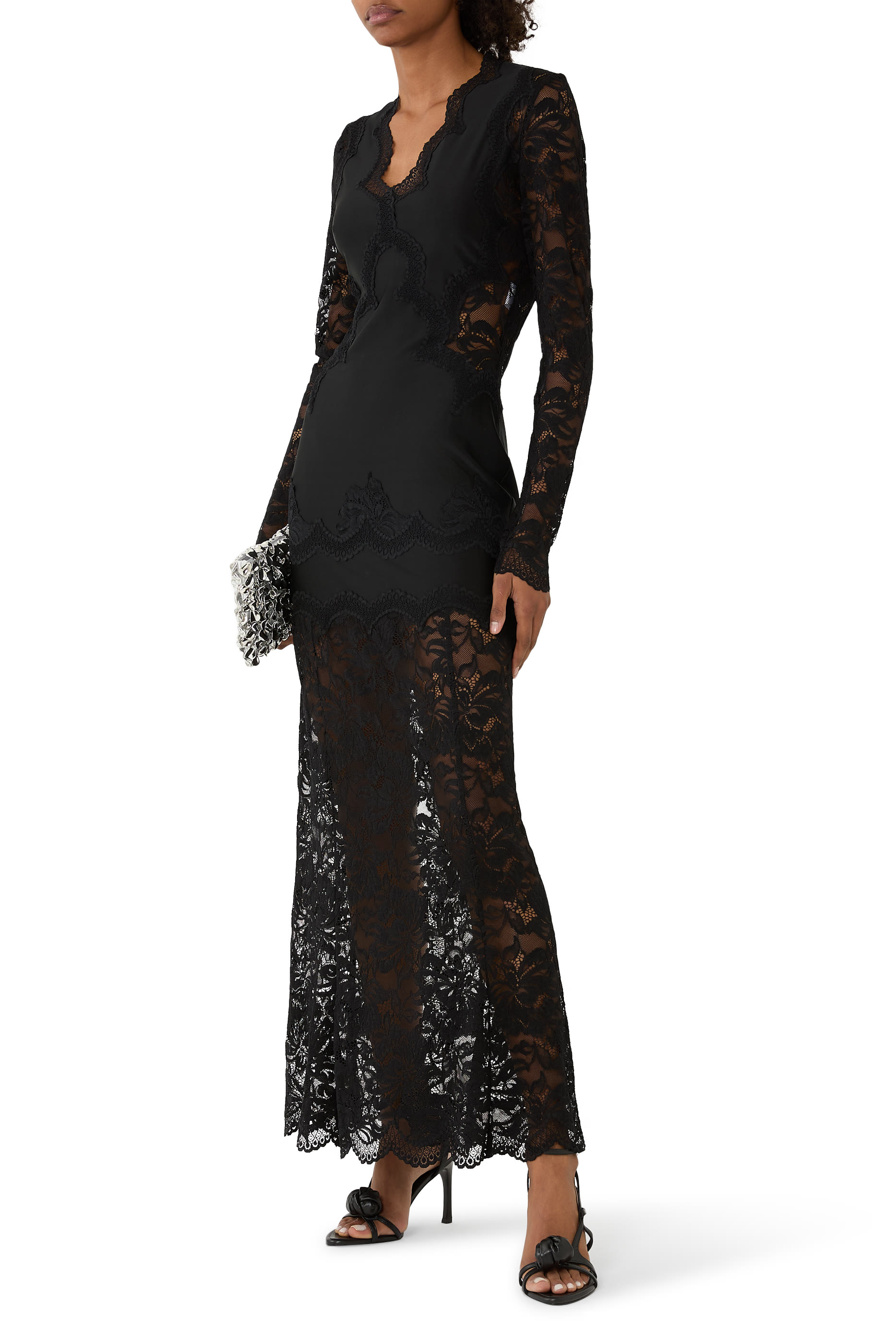 Leather Knot 95 Sandals