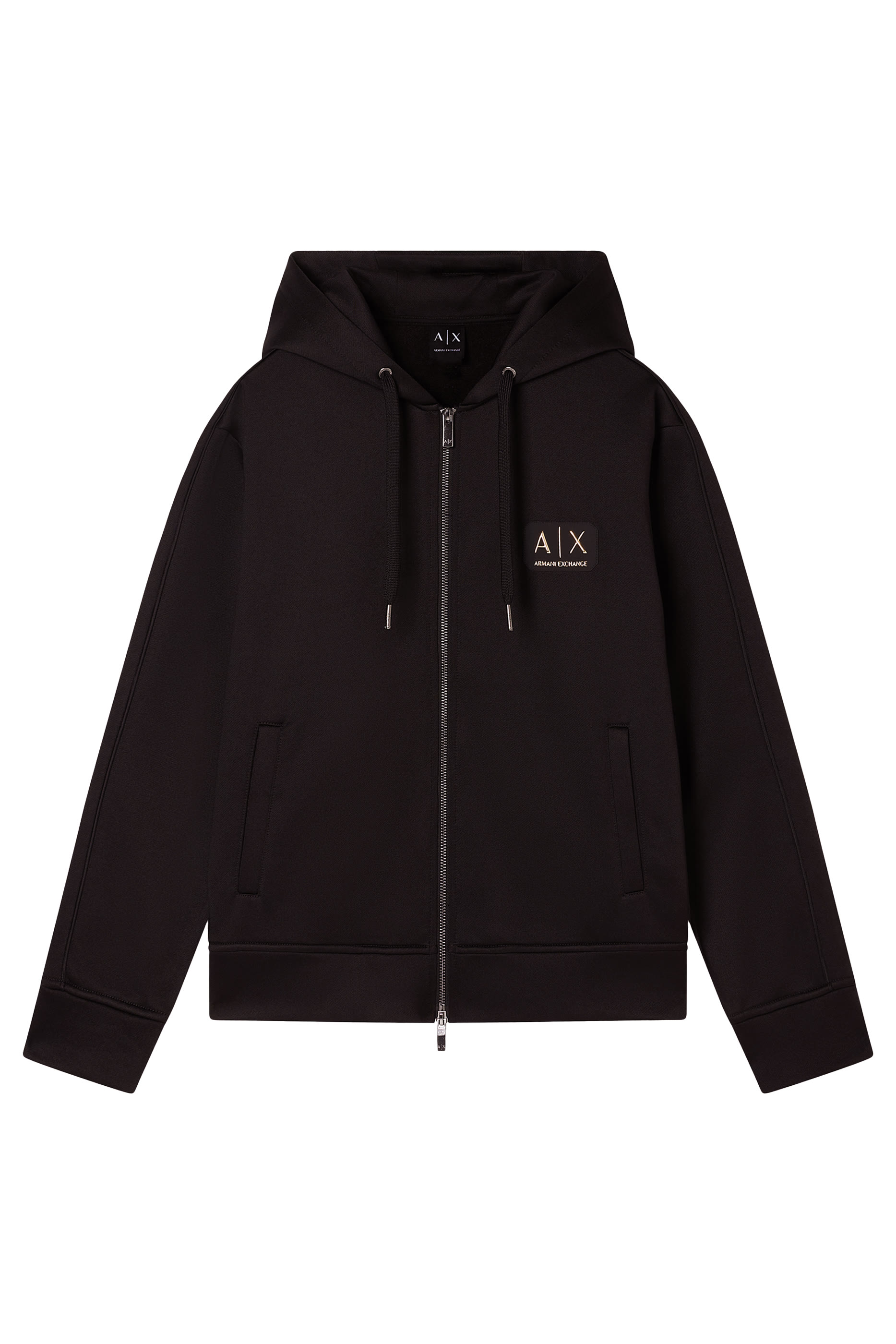  Zip-Up Sweatshirt in Technical Fabric