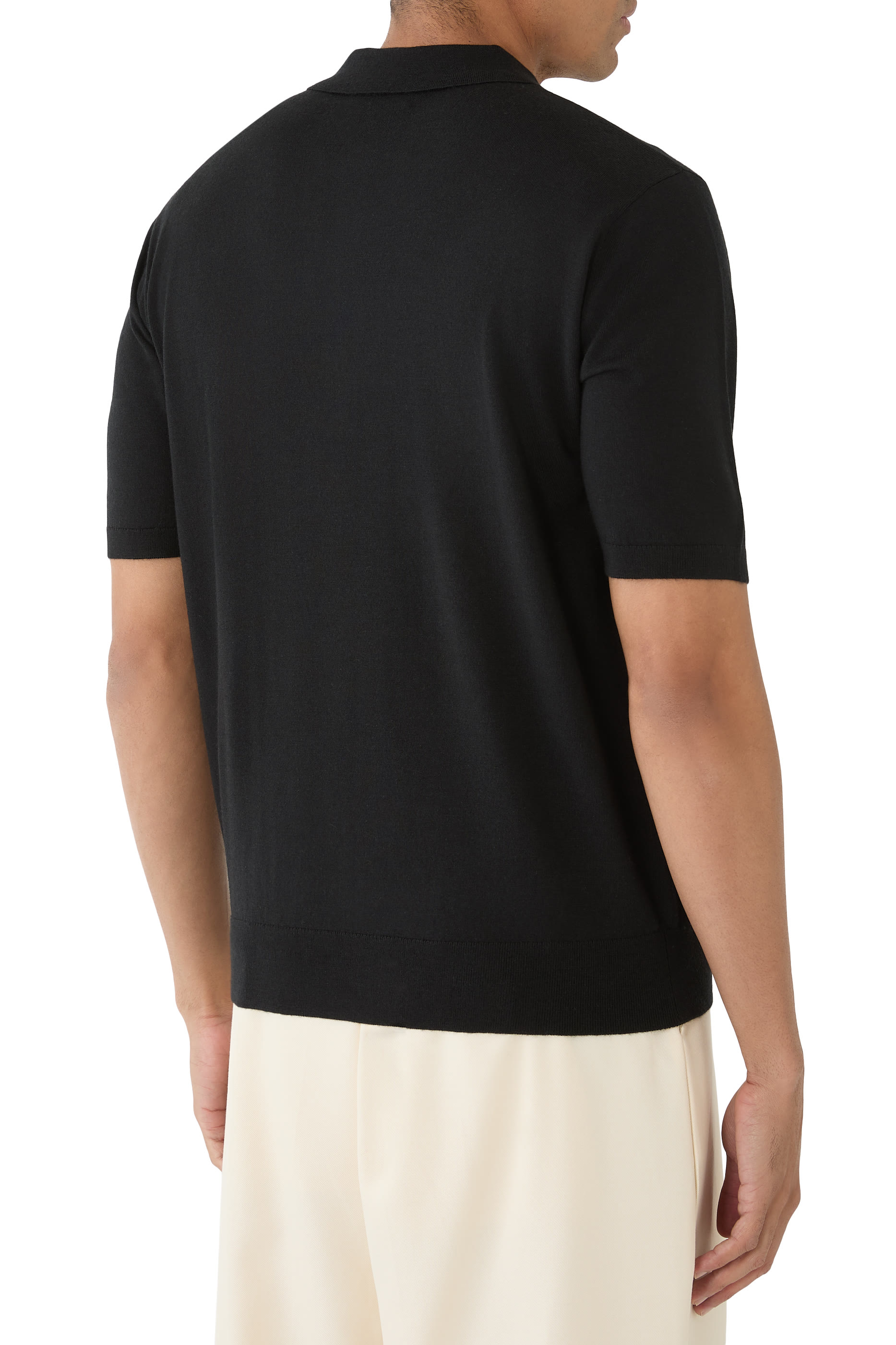 Merino Wool Polo Shirt