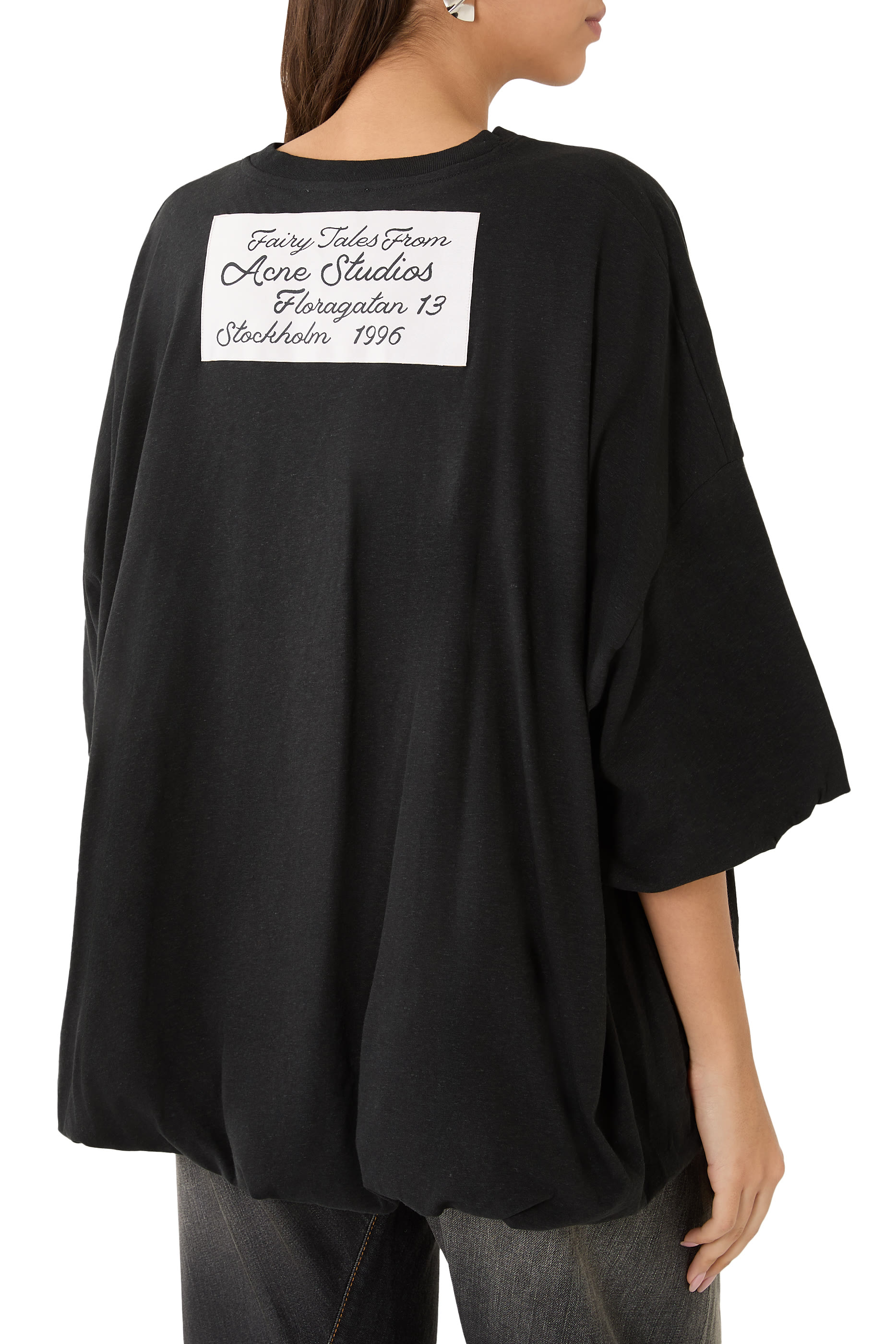  Gathered Logo T-Shirt 