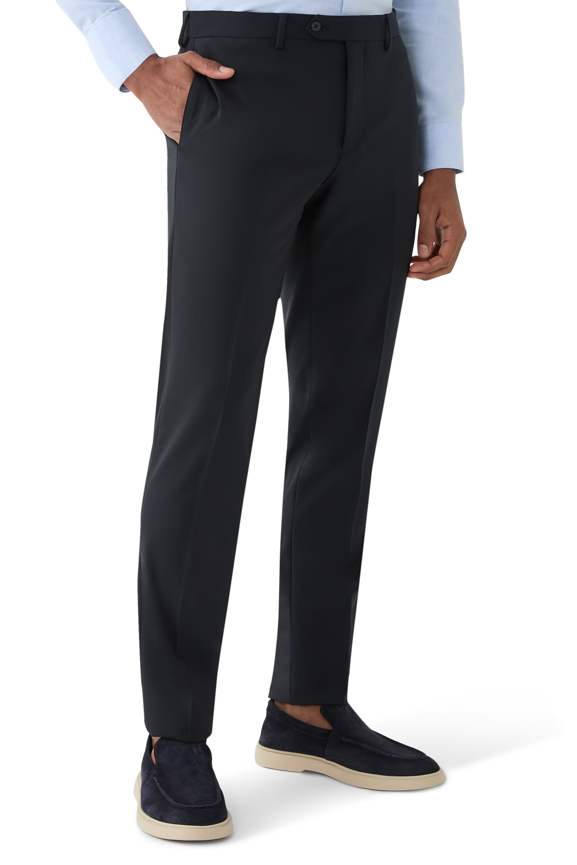 Single-Breasted Suit in Virgin-Wool