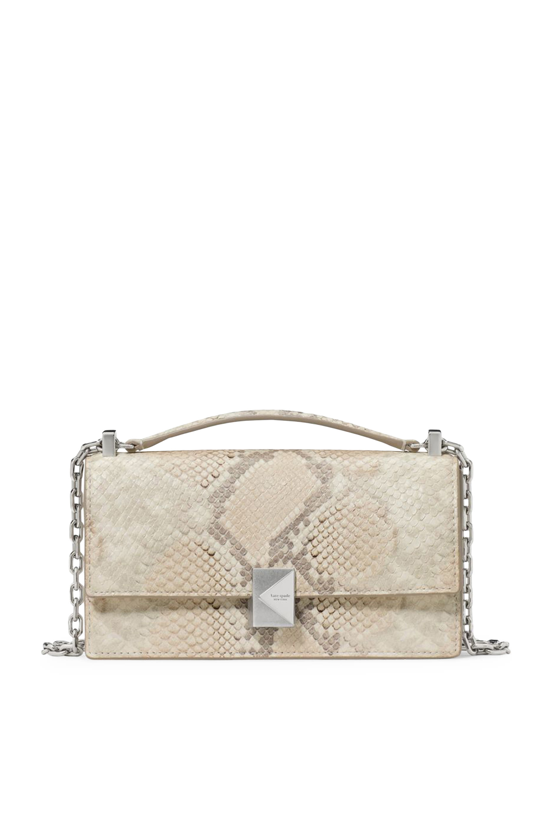 Deco Snake Embossed Mini Crossbody Bag