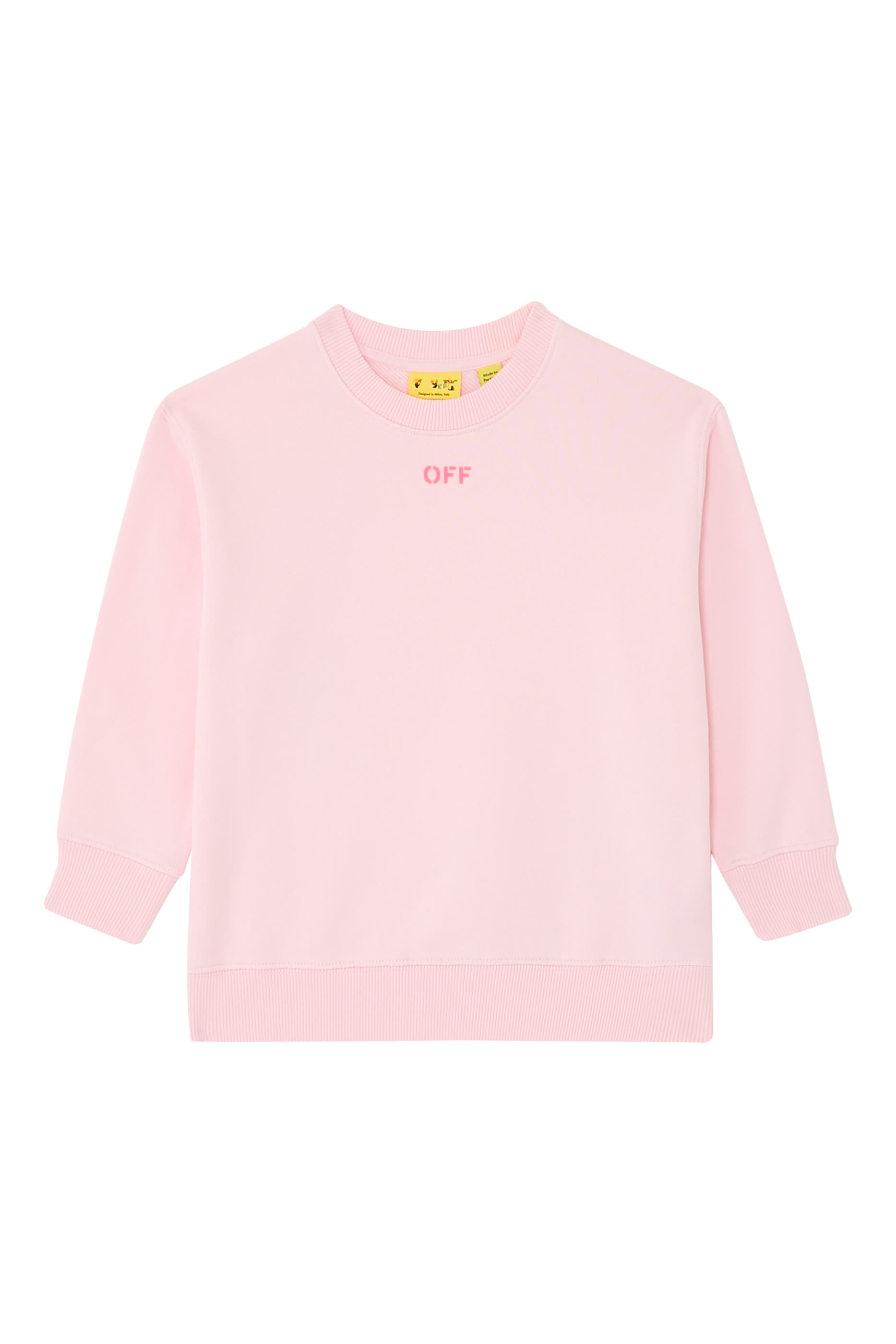 Kids Logo Diagonal Crewneck Sweatshirt 