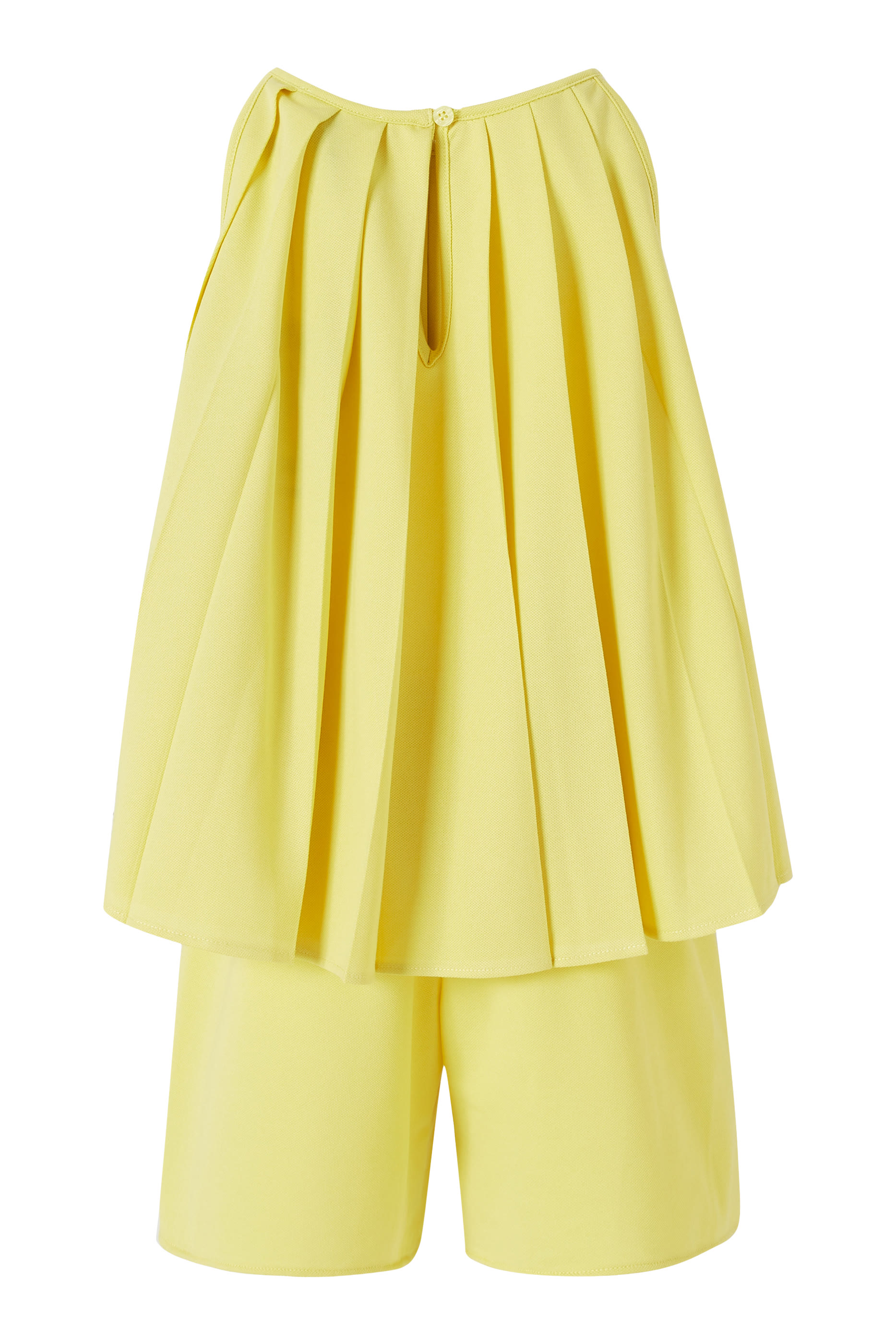 Kids  Pleated Top & Shorts Set