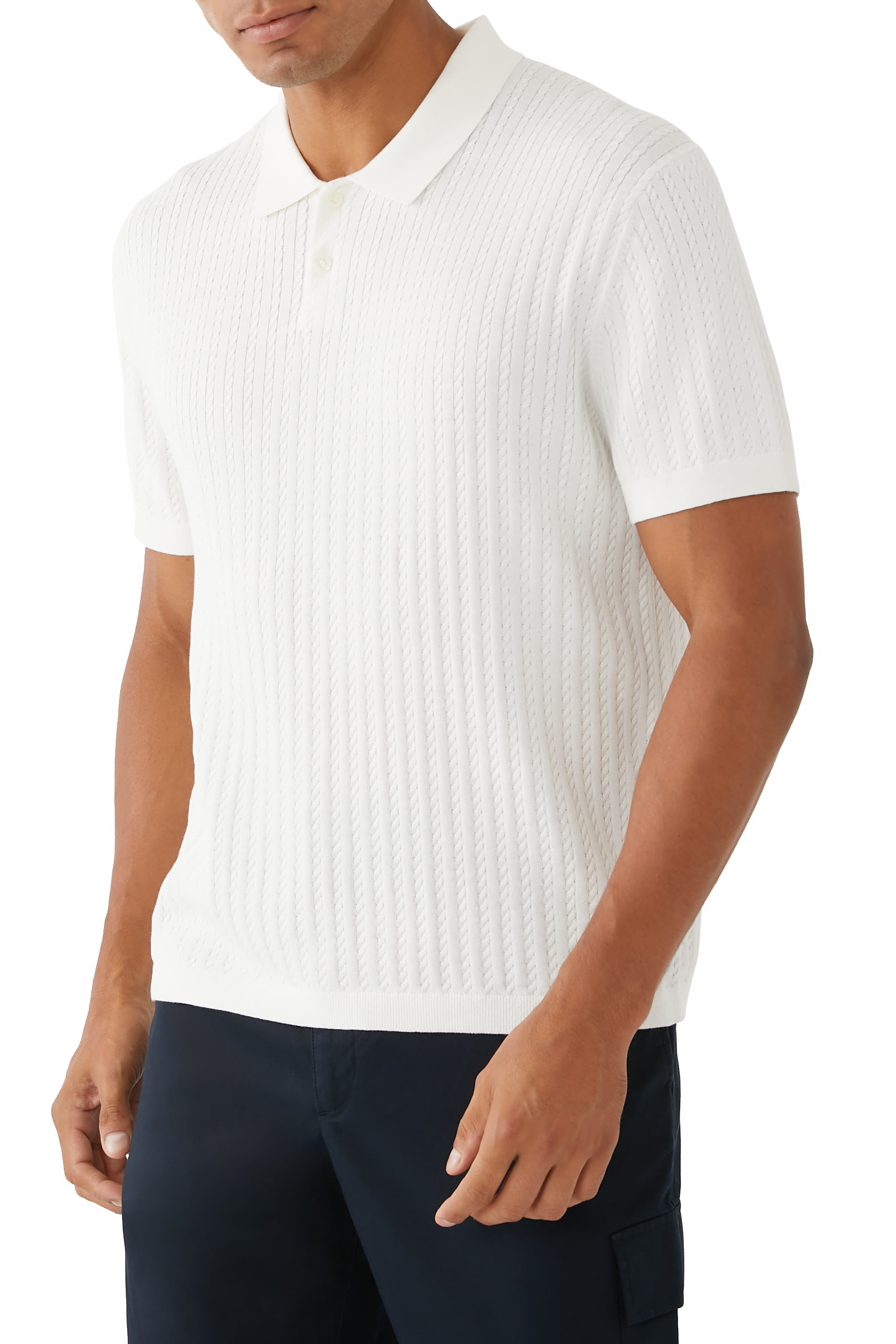 Knitted Polo Shirt