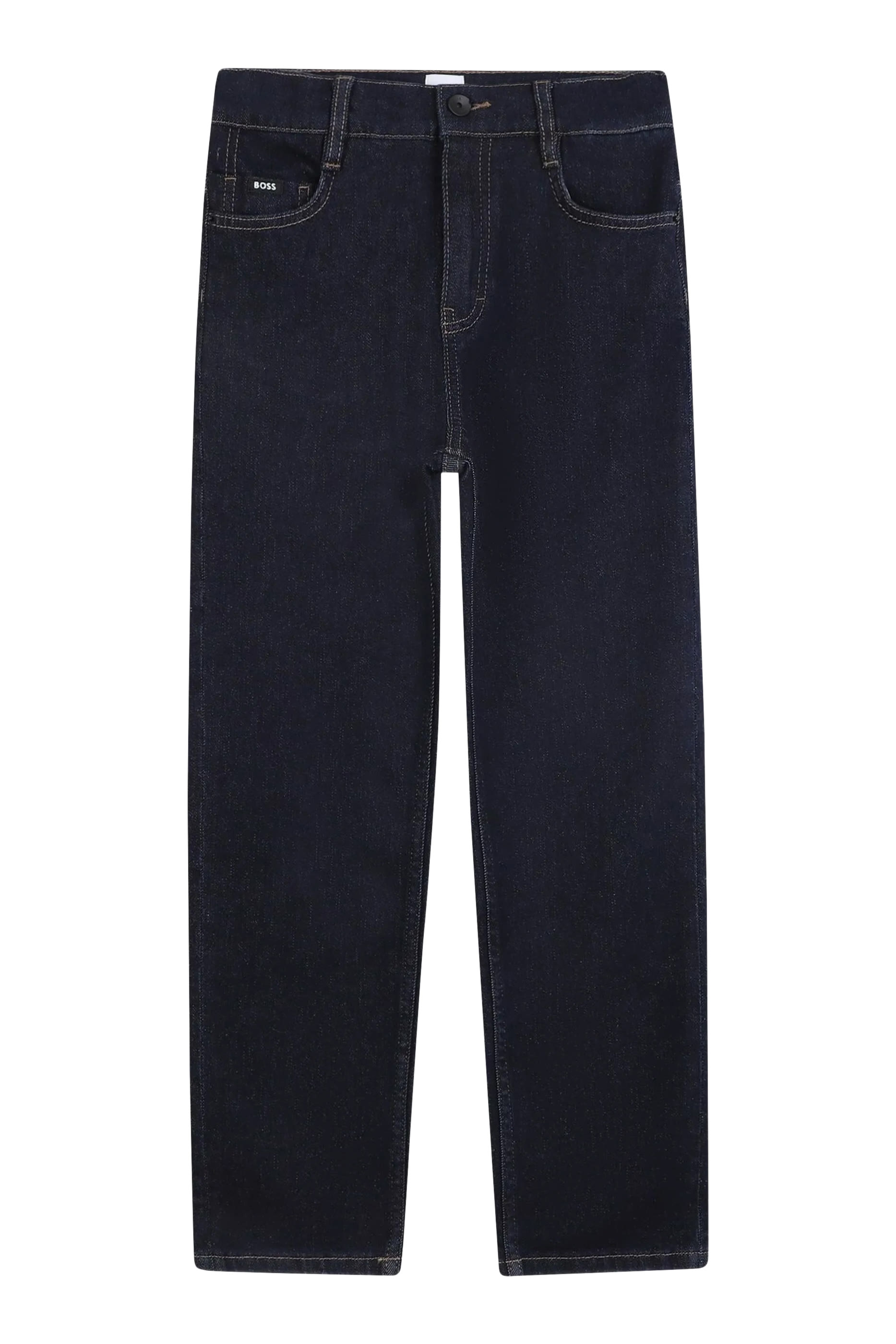 Kids Regular-Fit Stretch-Cotton Denim Jeans