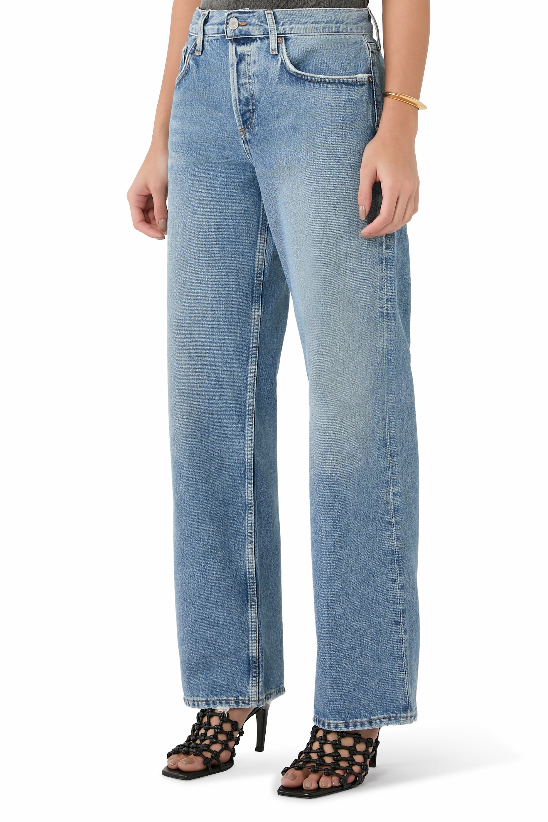 Low Rise Loose Jeans 