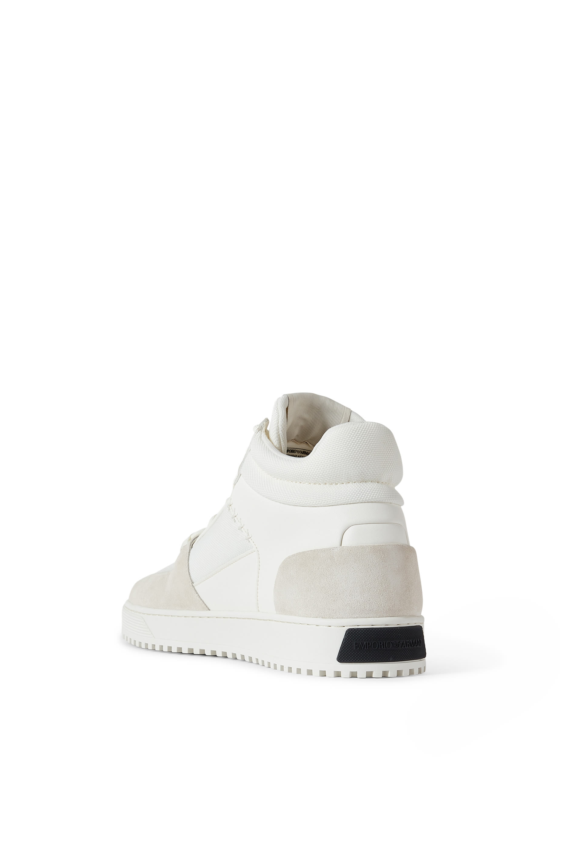 Eagle Logo High-Top Sneakers