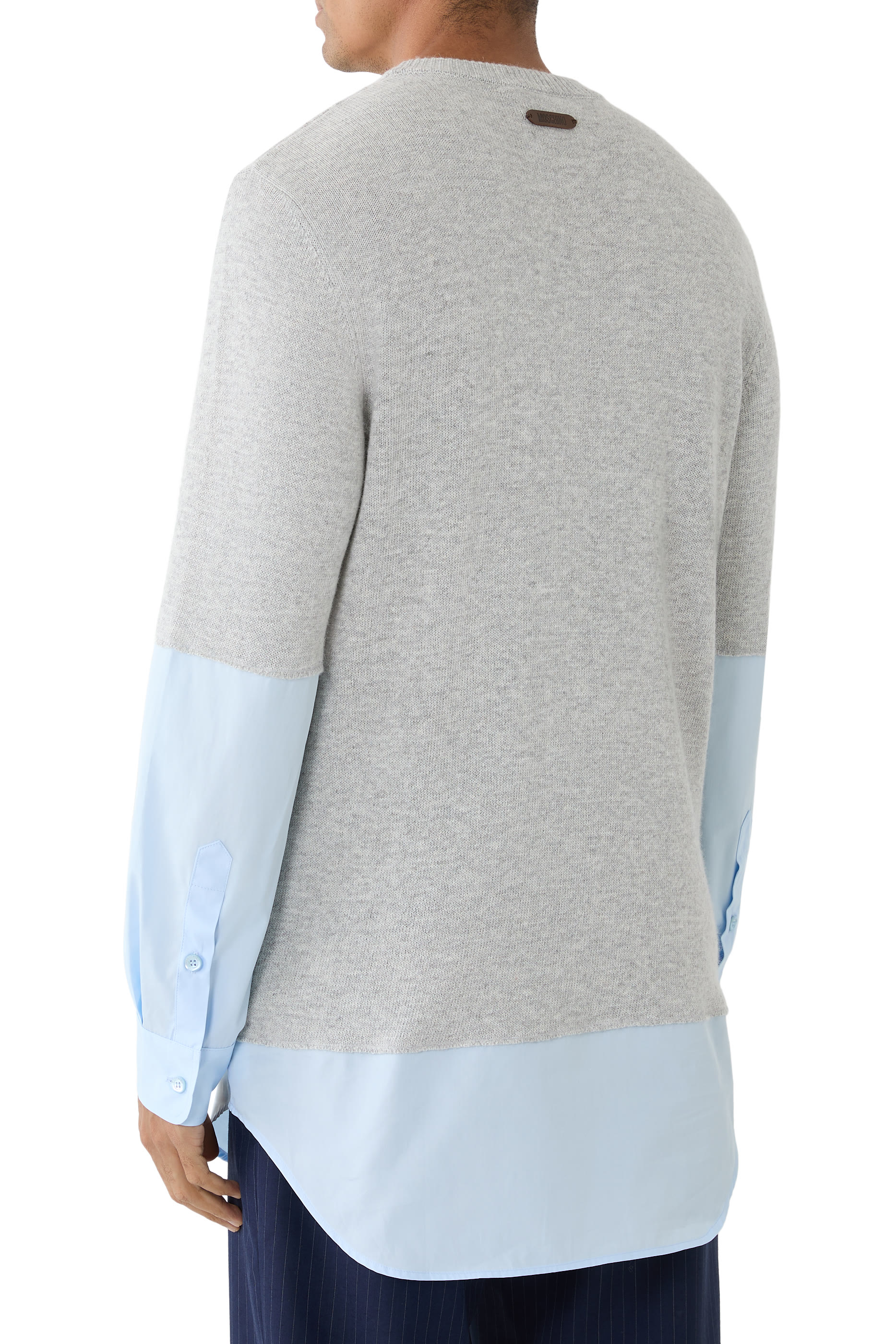 Wool and Cashmere Blend Pullover 