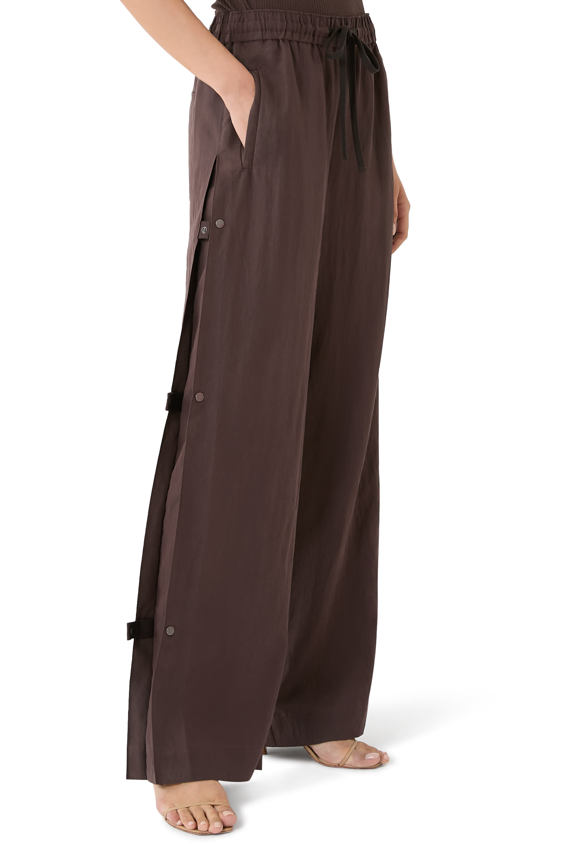 Side-Snap Pull-On Pants